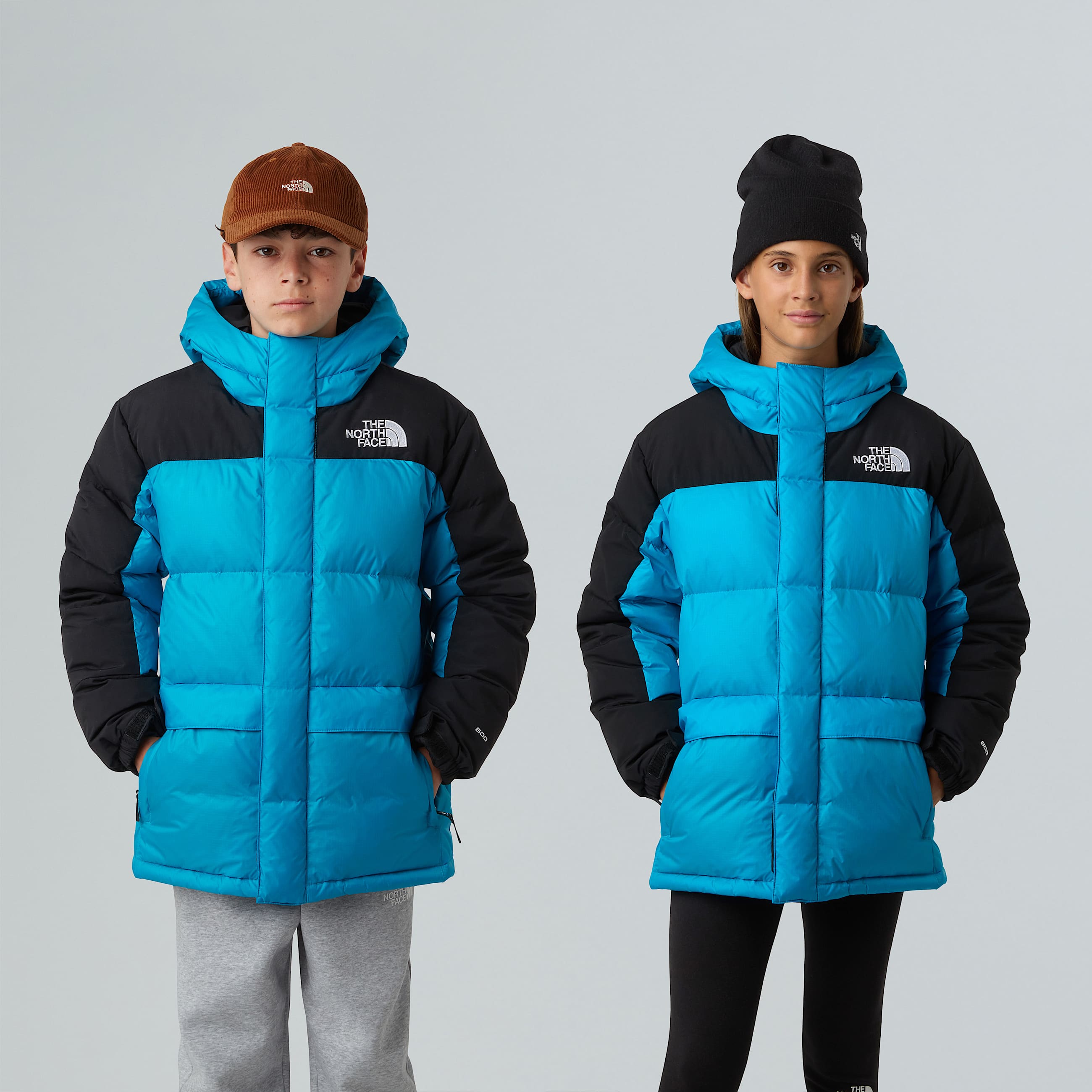 Parka corto in piumino Himalayan da ragazzi TNF HERO