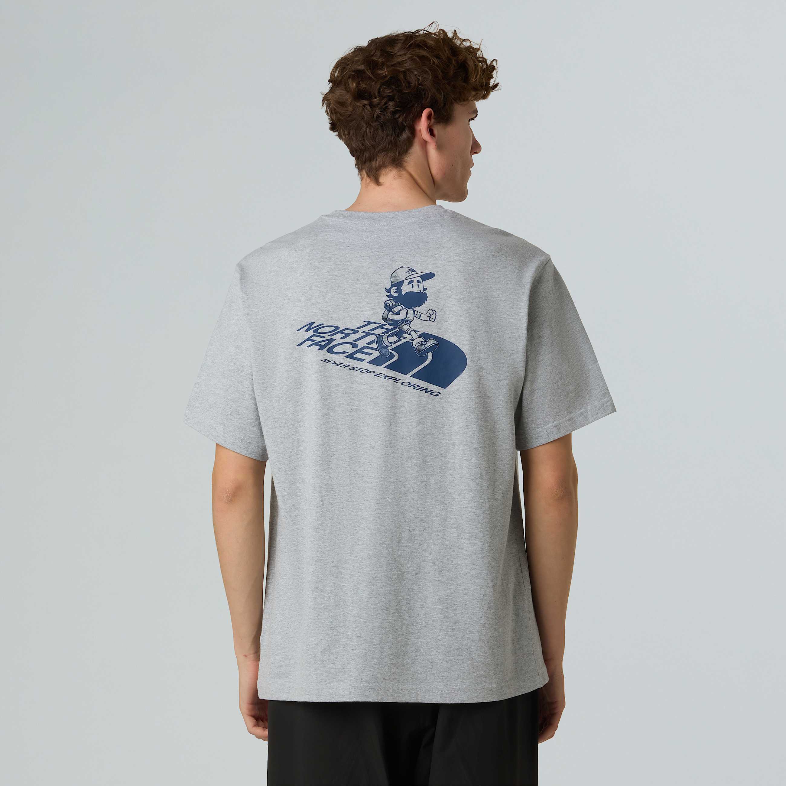 Run Graphic Relaxed TShirt Unisex TNF ALT2