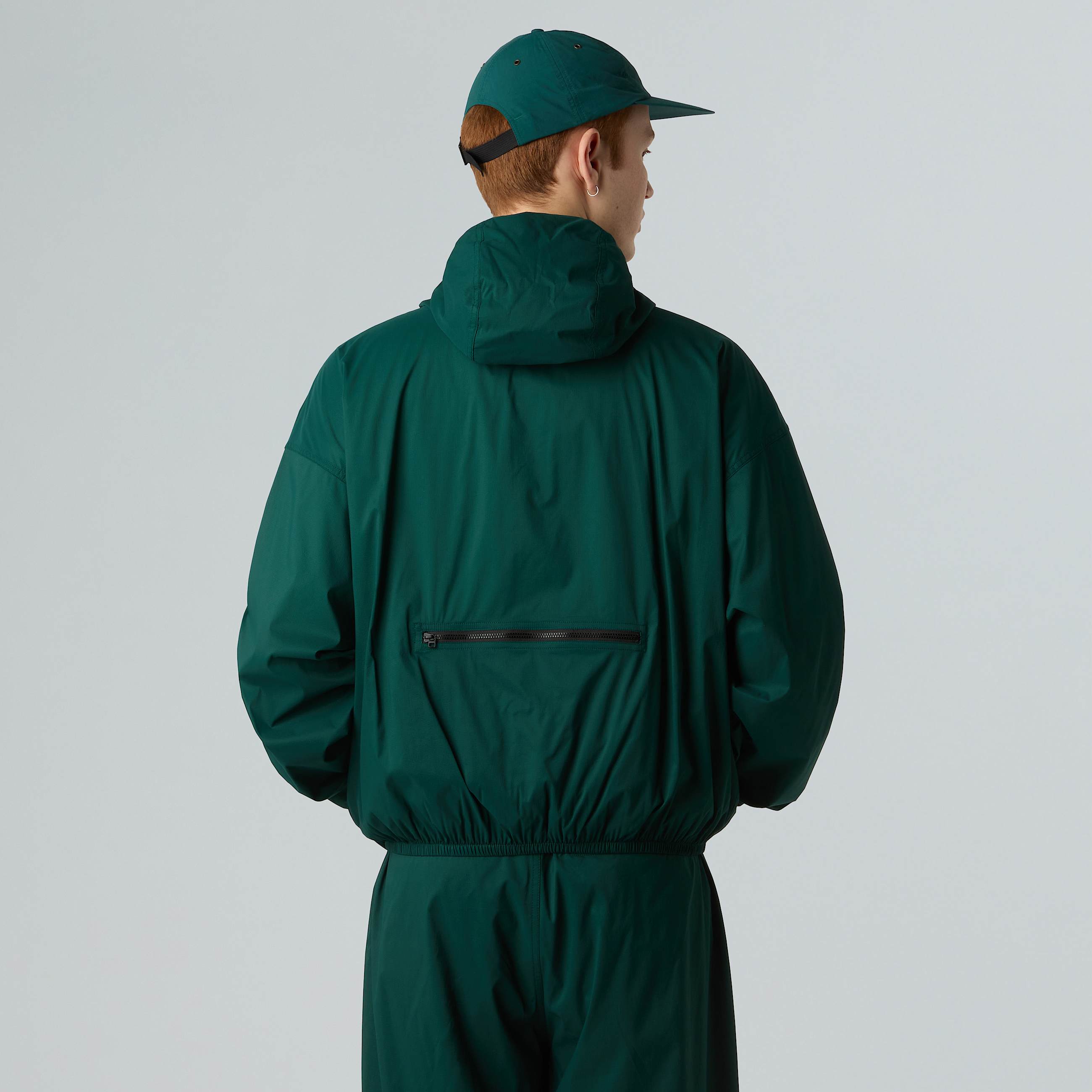 Uniseks inpakbare Red Boxwindjas met capuchon TNF ALT5