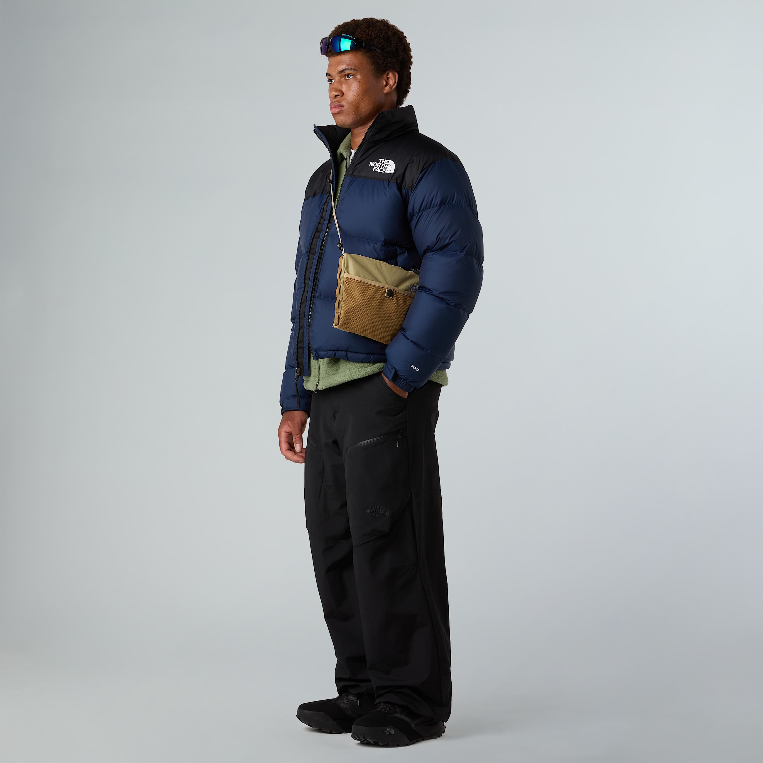 1996 Retro Nuptsejas voor heren TNF Summit NavyTNF BlackRecycled Down ALT1