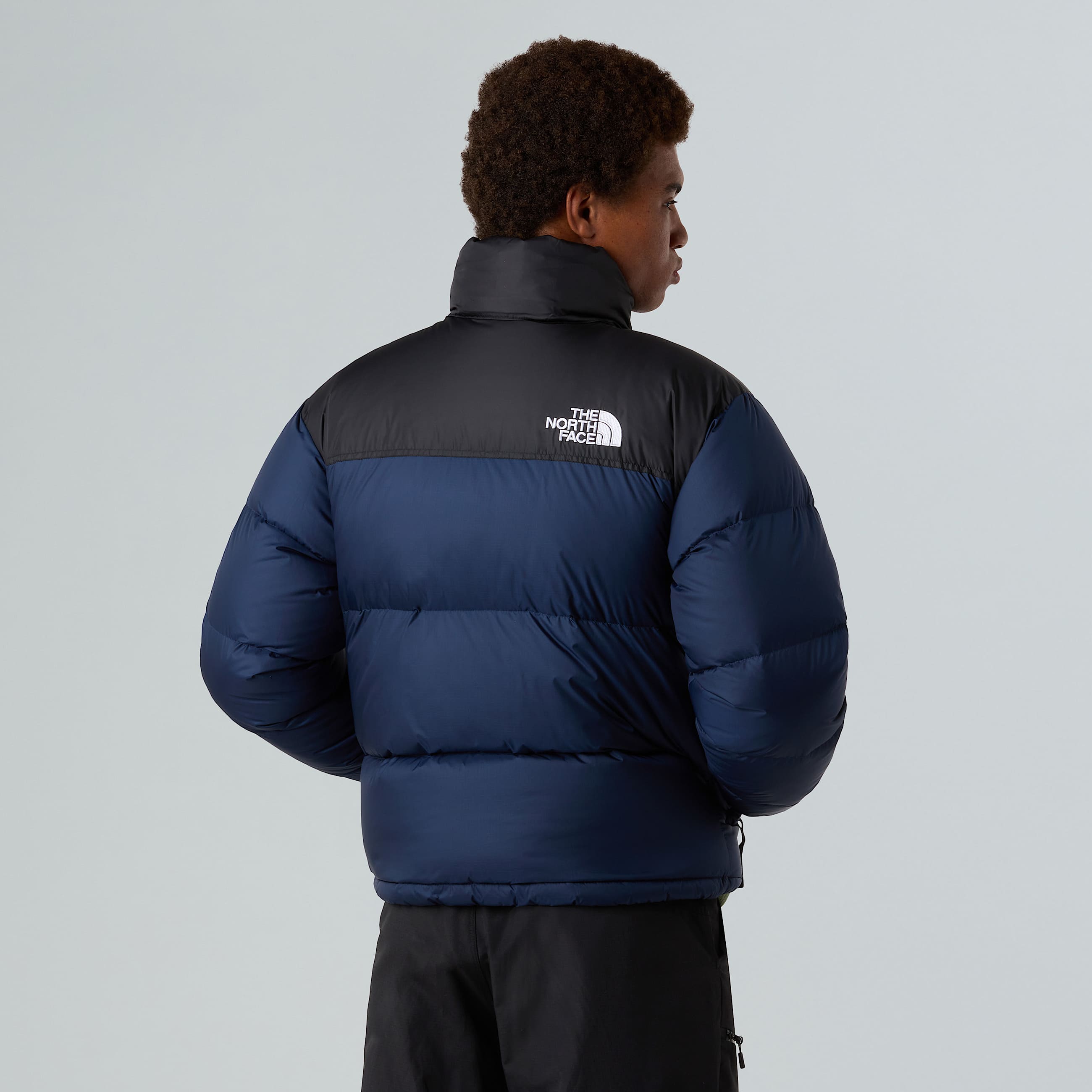 1996 Retro Nuptsejas voor heren TNF Summit NavyTNF BlackRecycled Down ALT2