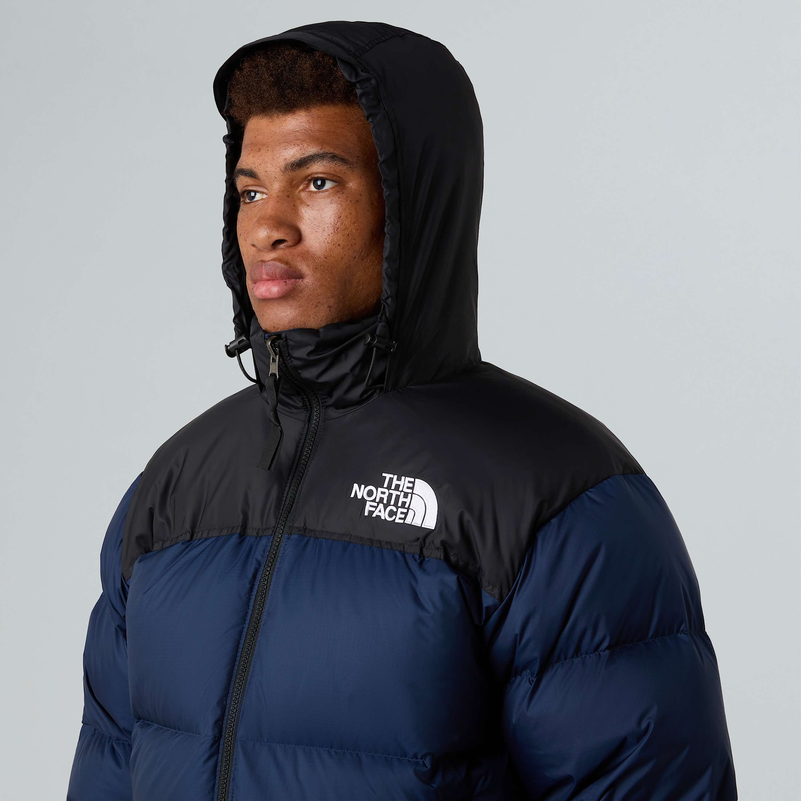 1996 Retro Nuptsejas voor heren TNF Summit NavyTNF BlackRecycled Down ALT4