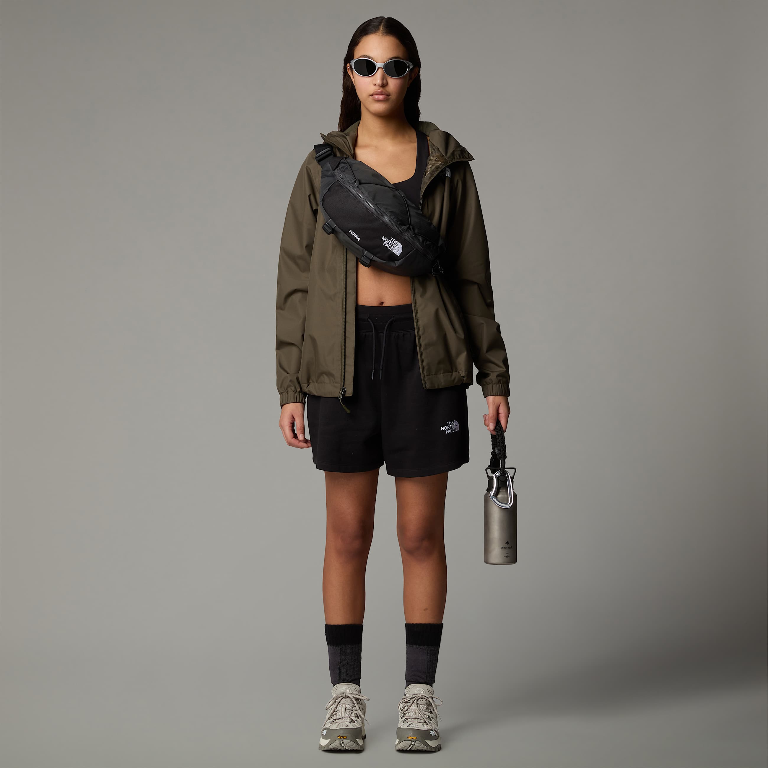 Quest Kapuzenjacke fr Damen TNF ALT5