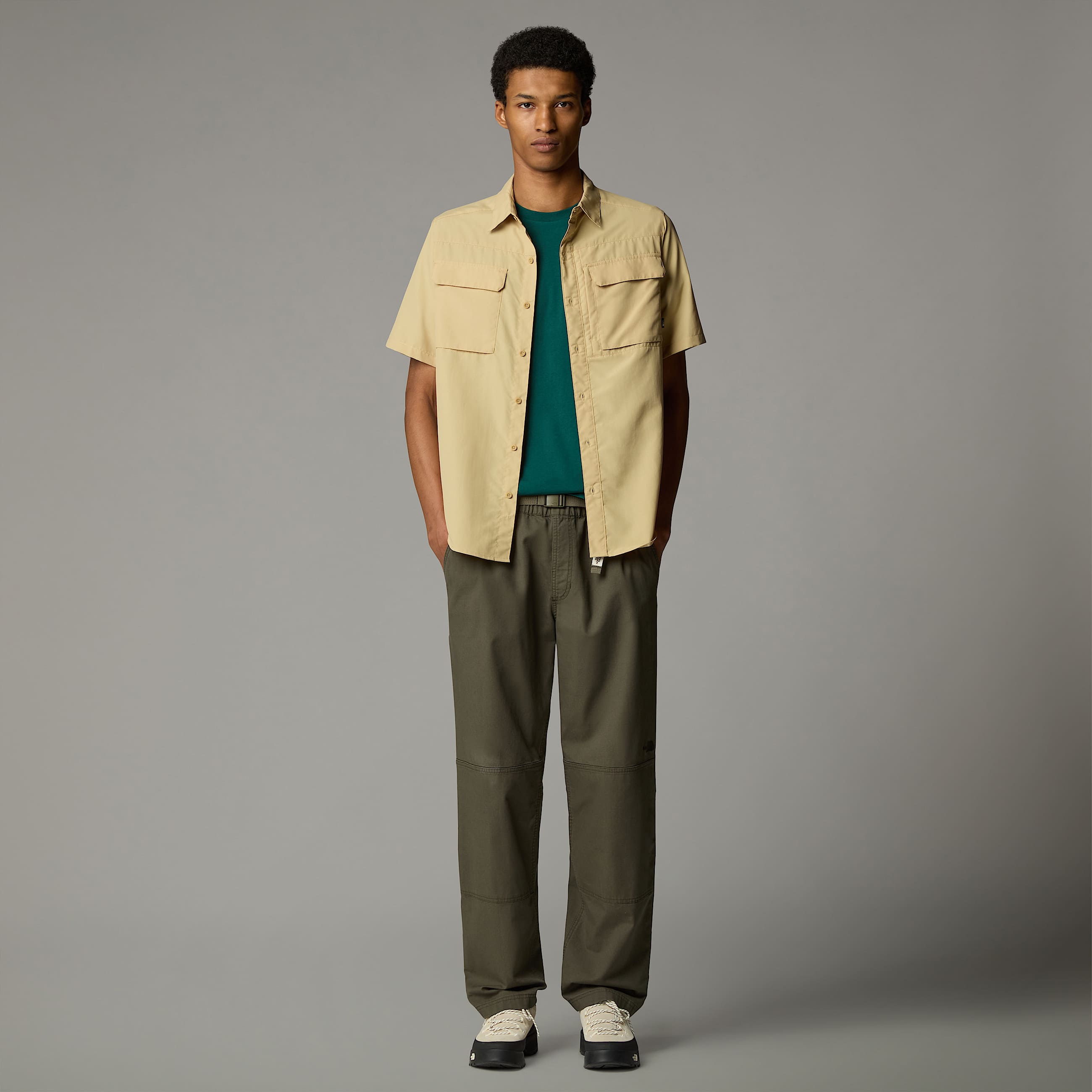 Camicia a maniche corte Sequoia da uomo TNF ALT5