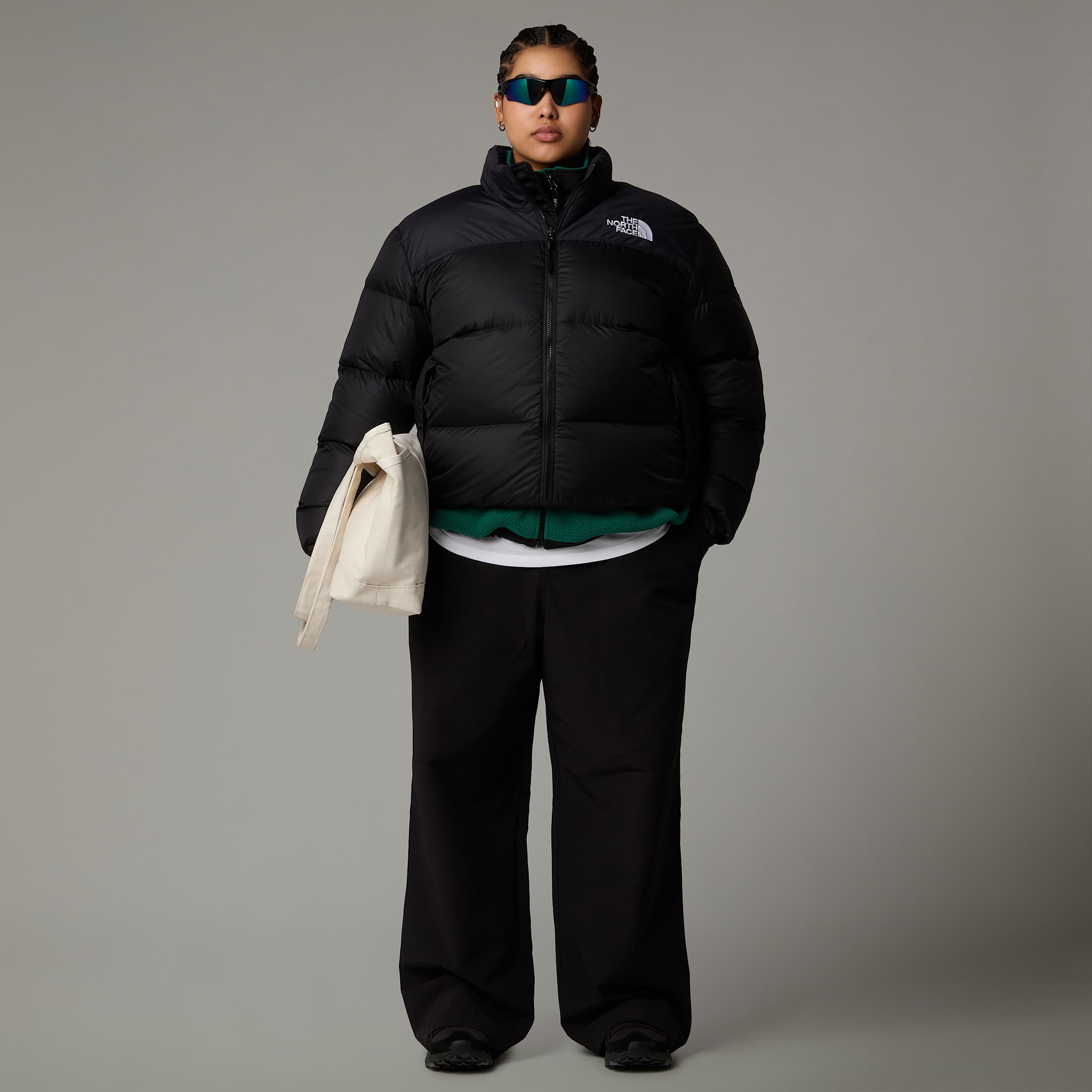 Giacca in piumino 1996 Retro Nuptse Plus Size da donna TNF ALT5