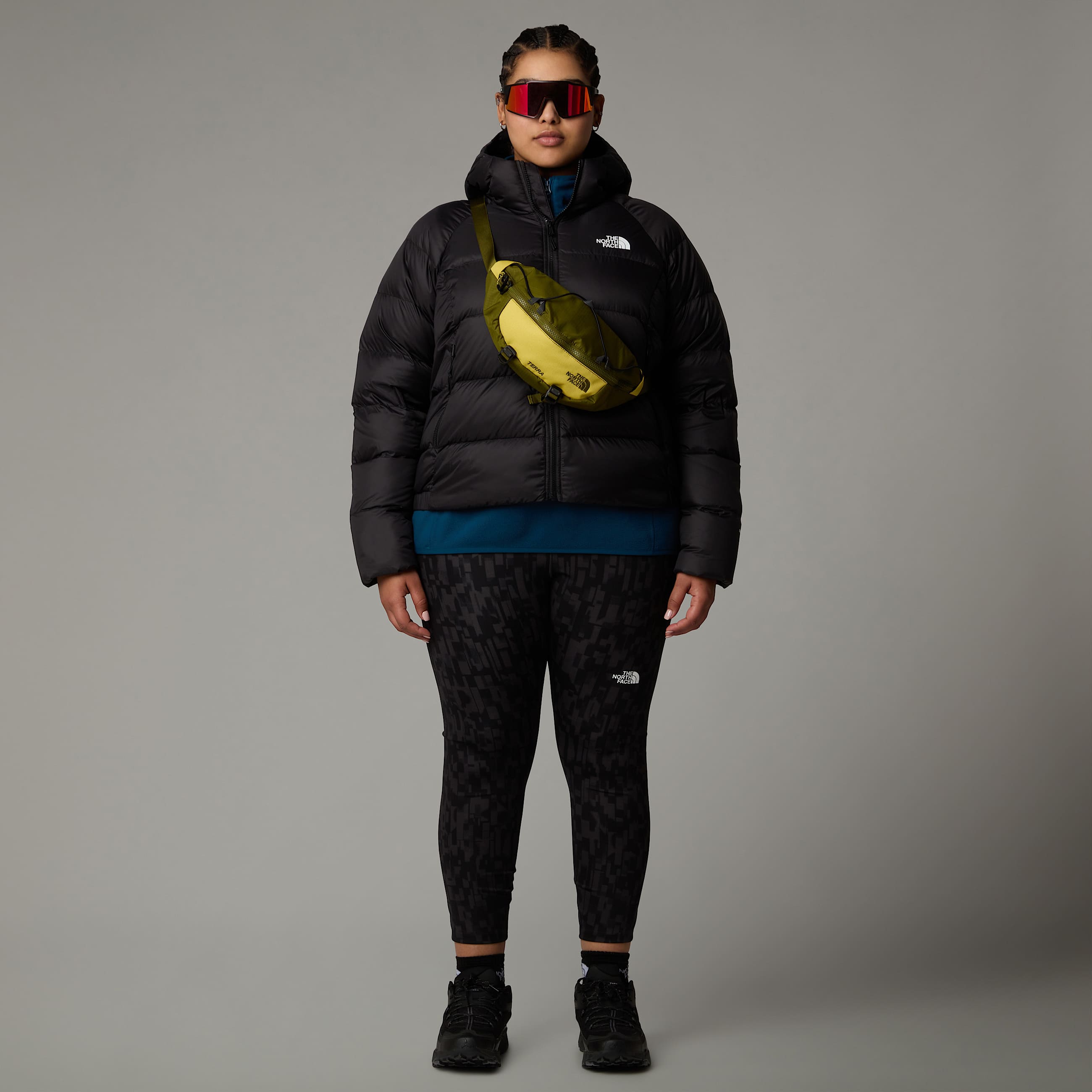 Hyalite Daunenjacke mit Kapuze in bergre fr Damen TNF ALT5