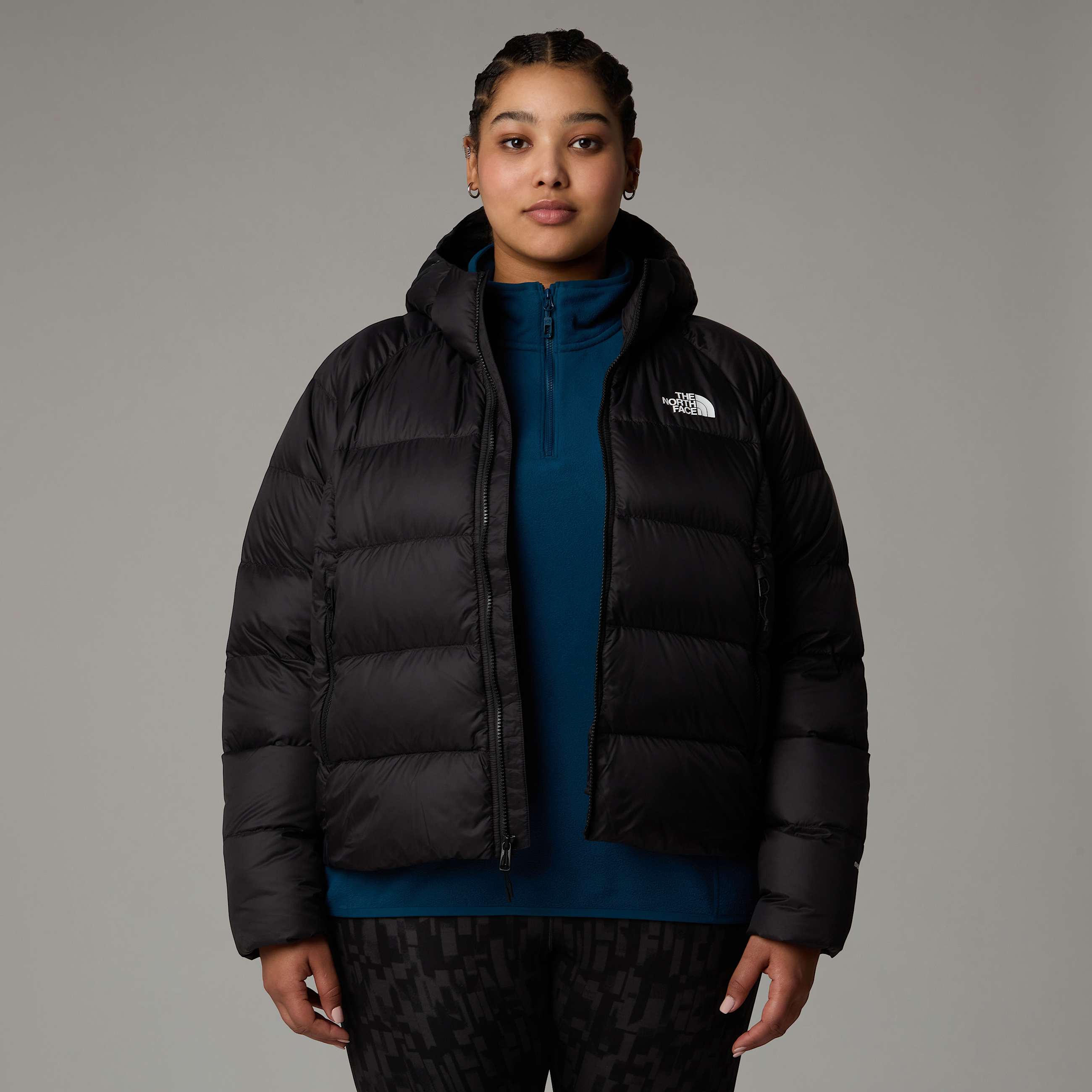Hyalite Daunenjacke mit Kapuze in bergre fr Damen TNF ALT7
