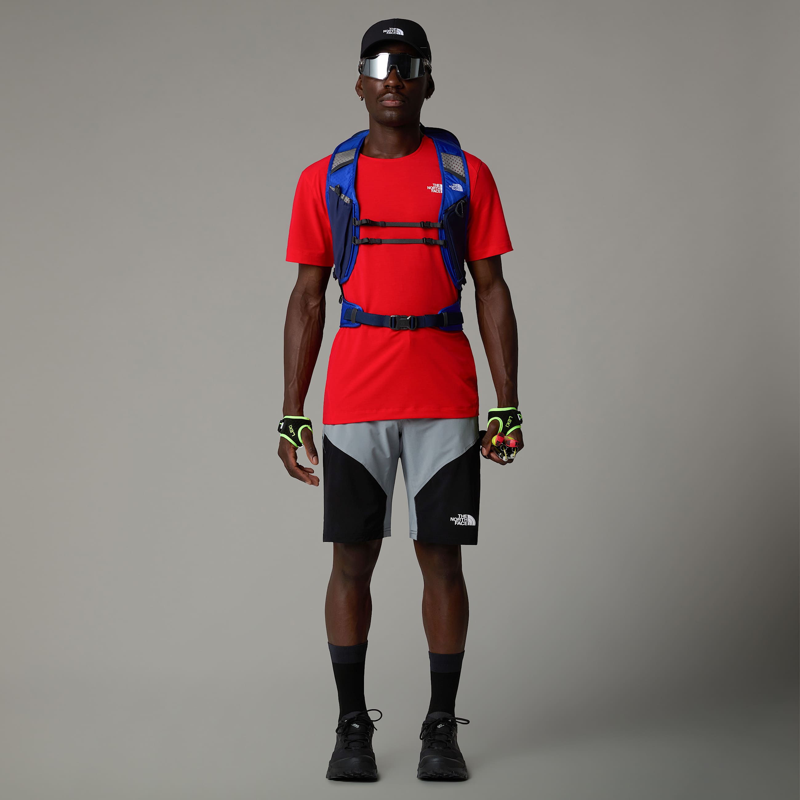 Pantaloncini affusolati slim Felik da uomo TNF ALT8