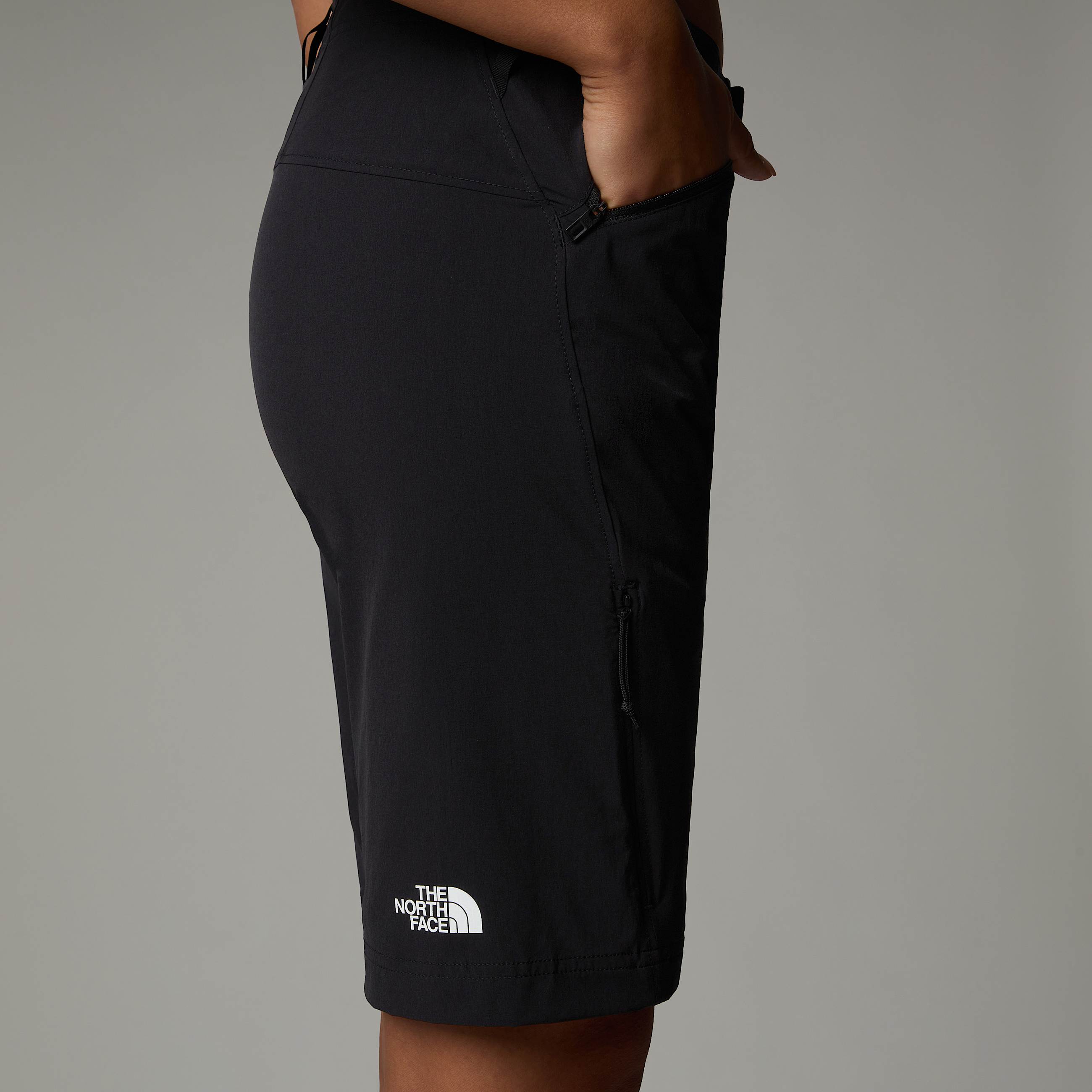 Pantaloncini slim straight Beshtor da donna TNF ALT8