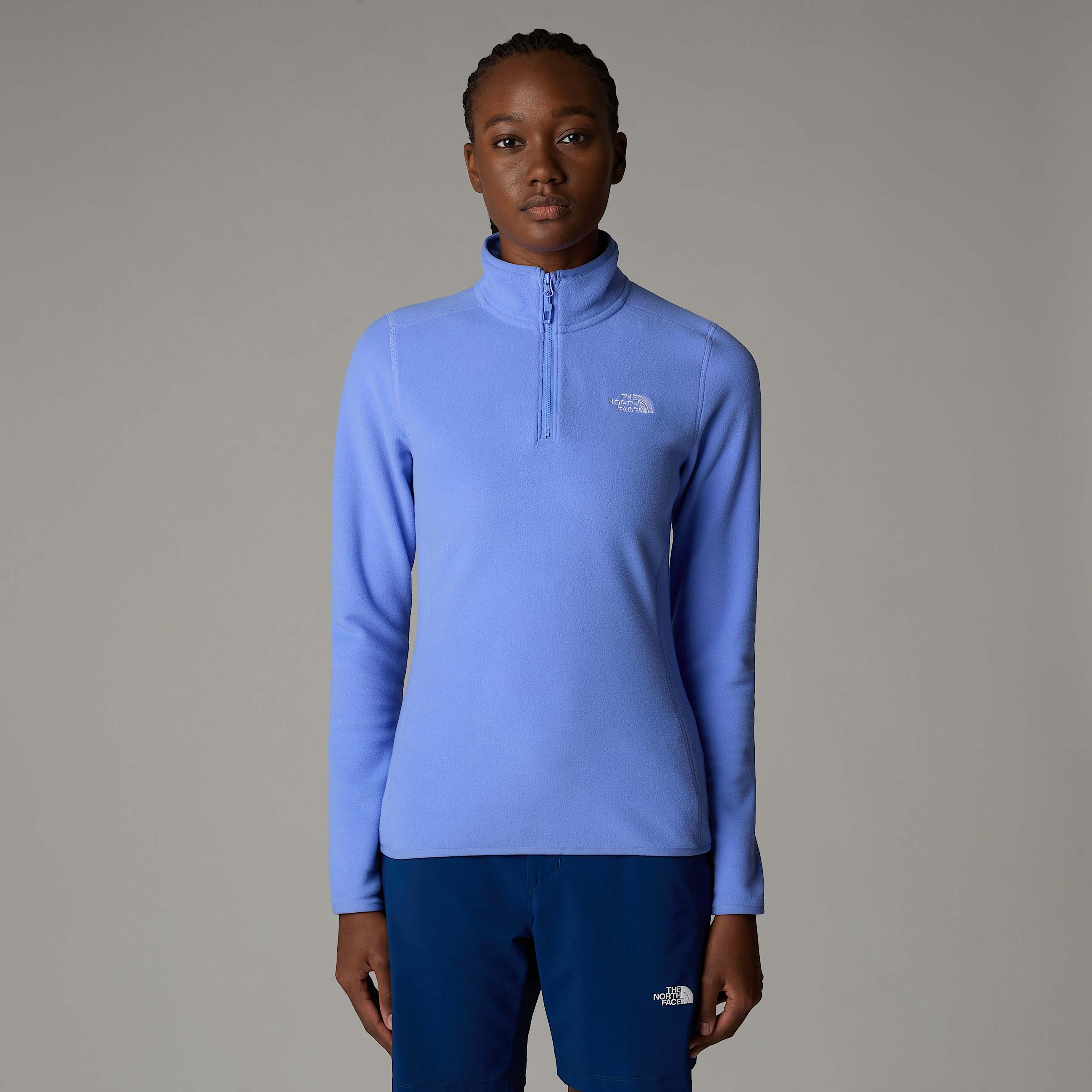 Womens 100 Glacier 14 Zip Fleece TNF ALT4