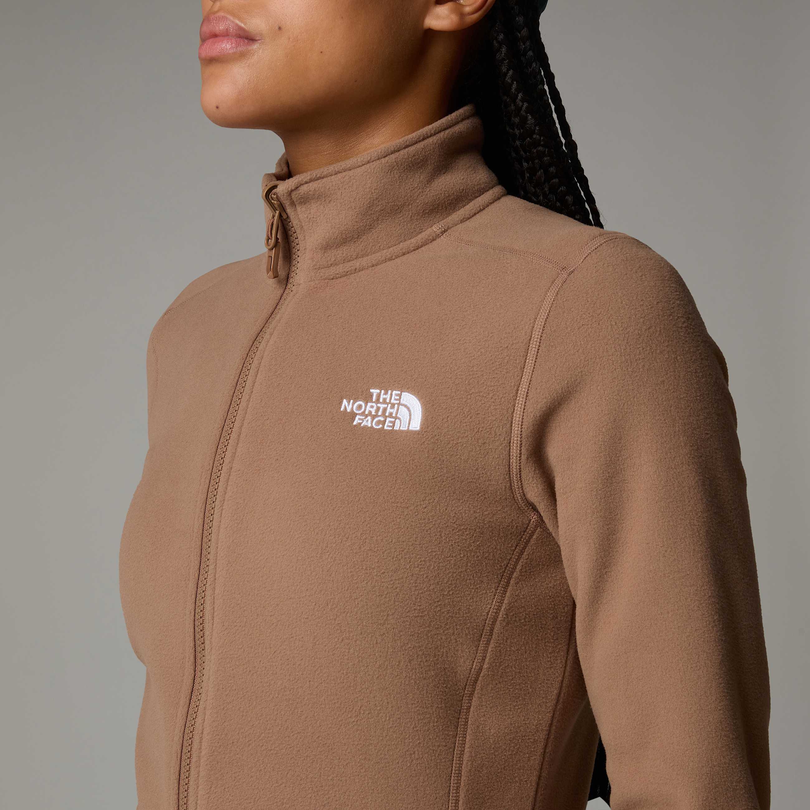 Womens 100 Glacier FullZip Fleece TNF ALT8