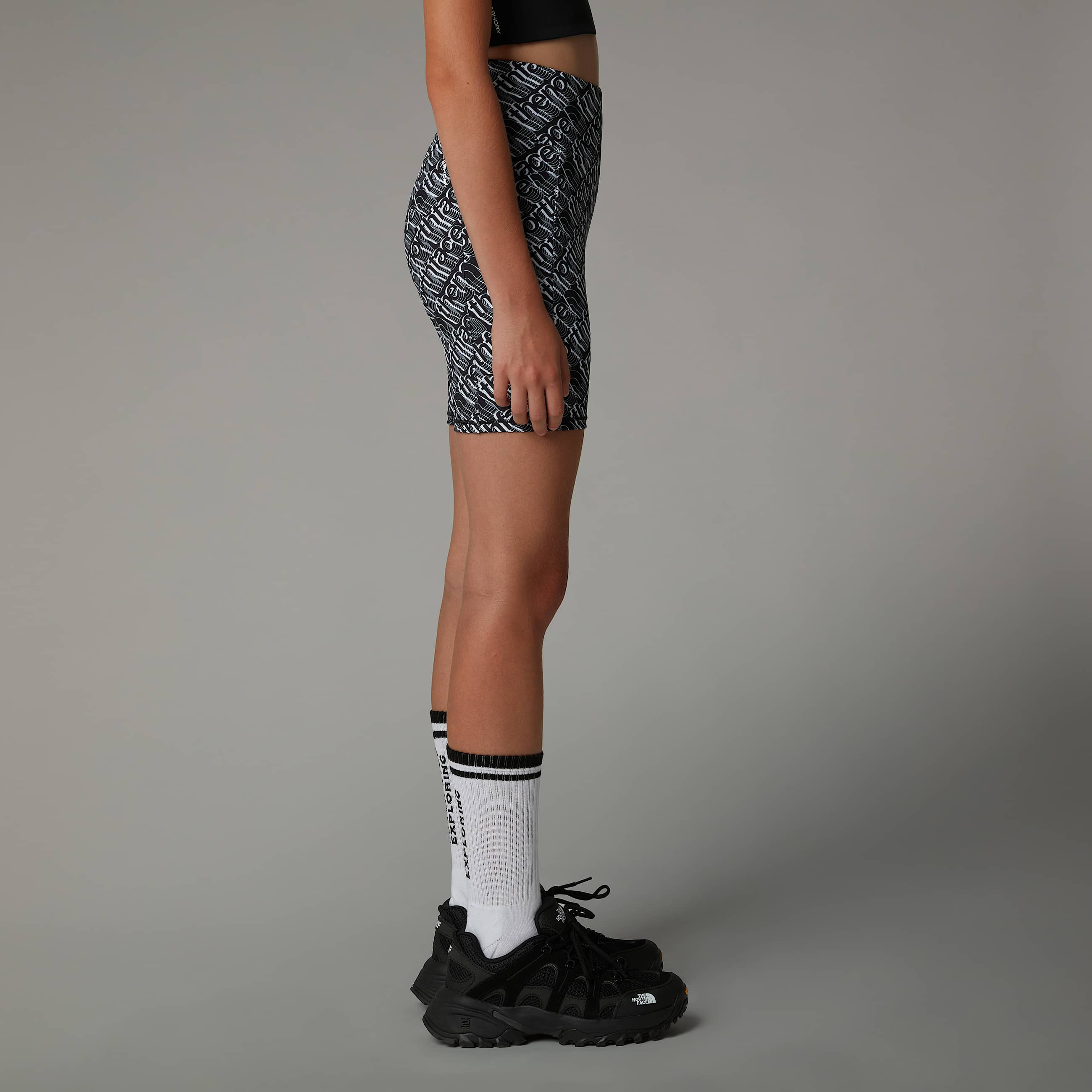 Pantaloncini da ciclista Never Stop da ragazza TNF ALT6