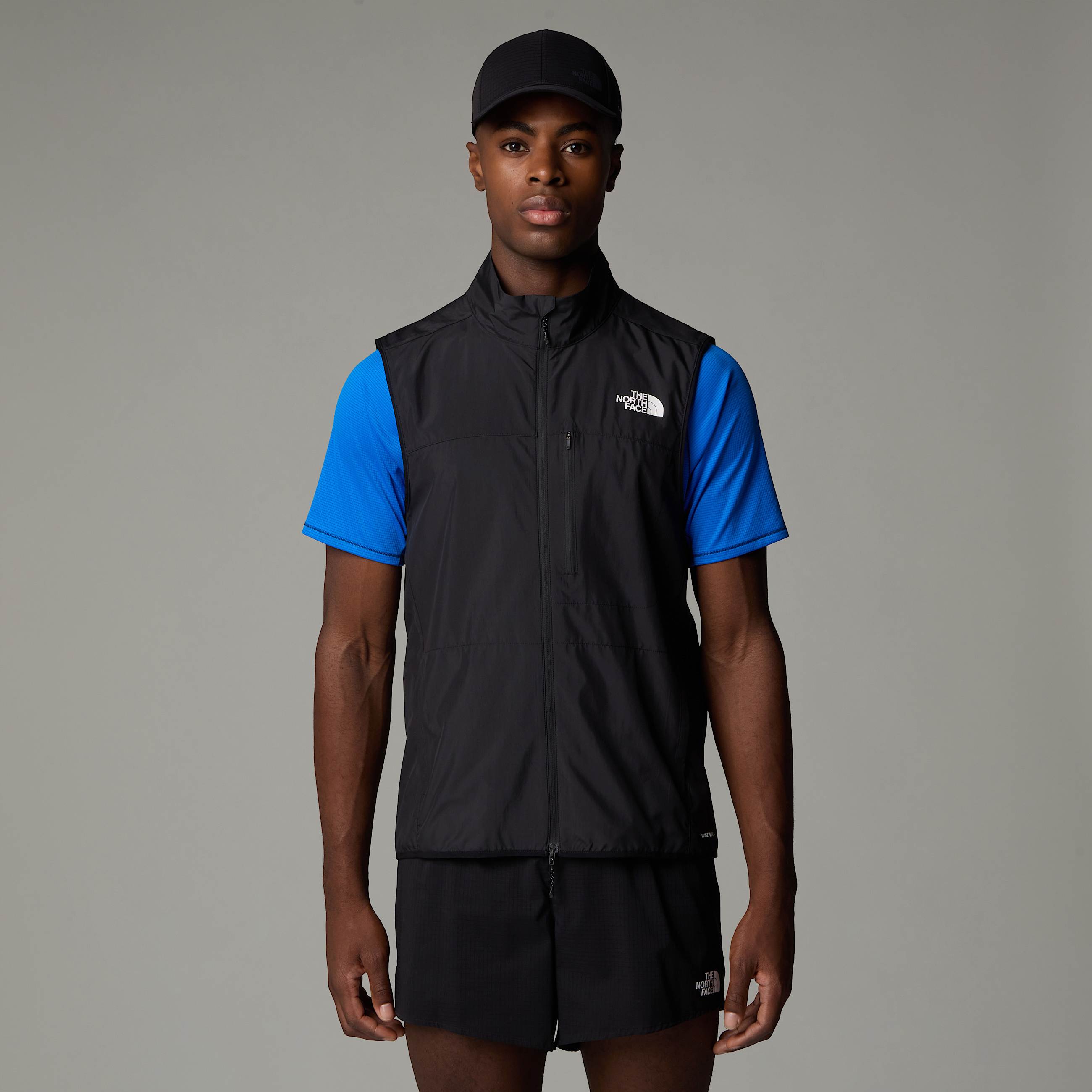 Mens Higher Run Wind Gilet TNF ALT4
