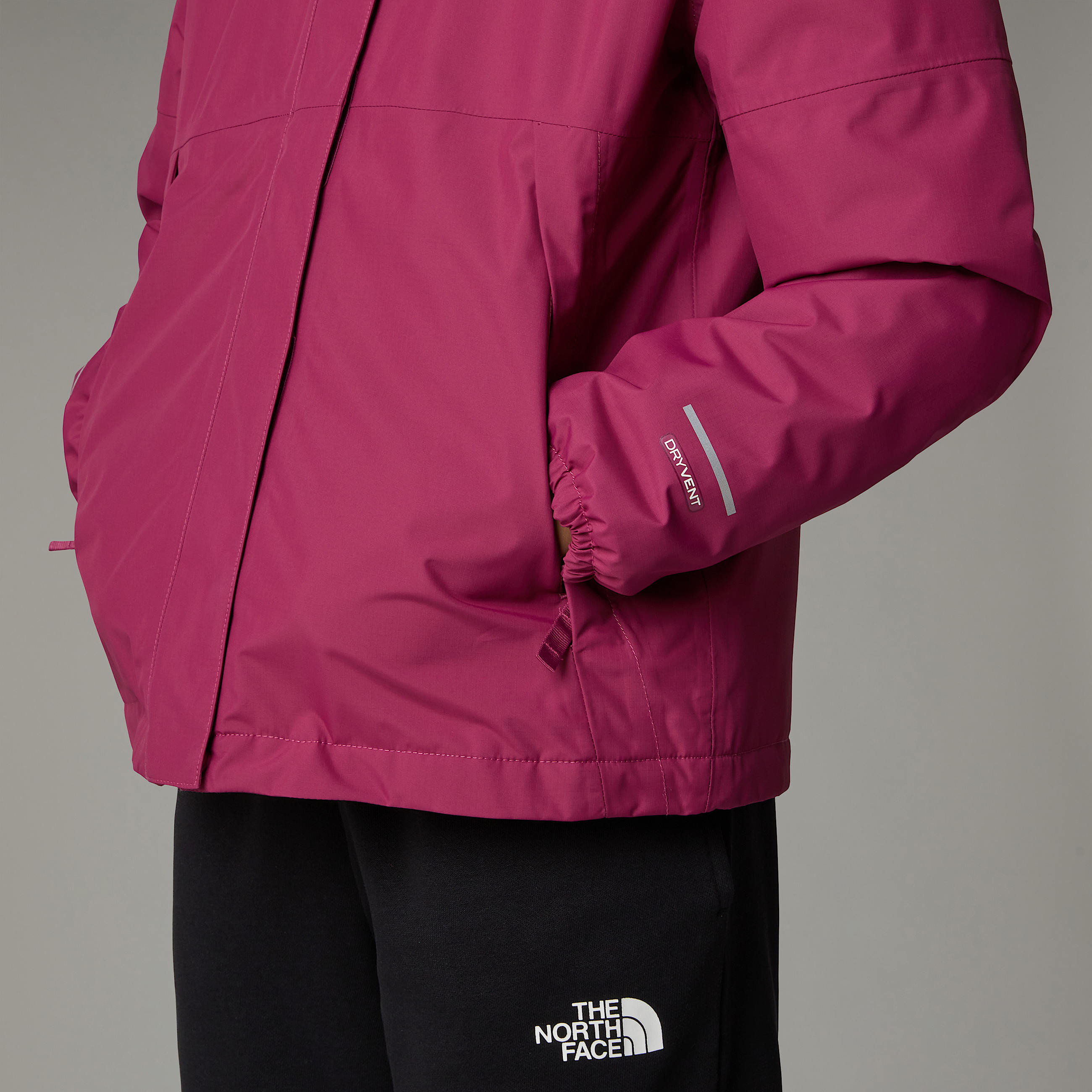 Girls Warm Antora Rain Jacket TNF ALT9