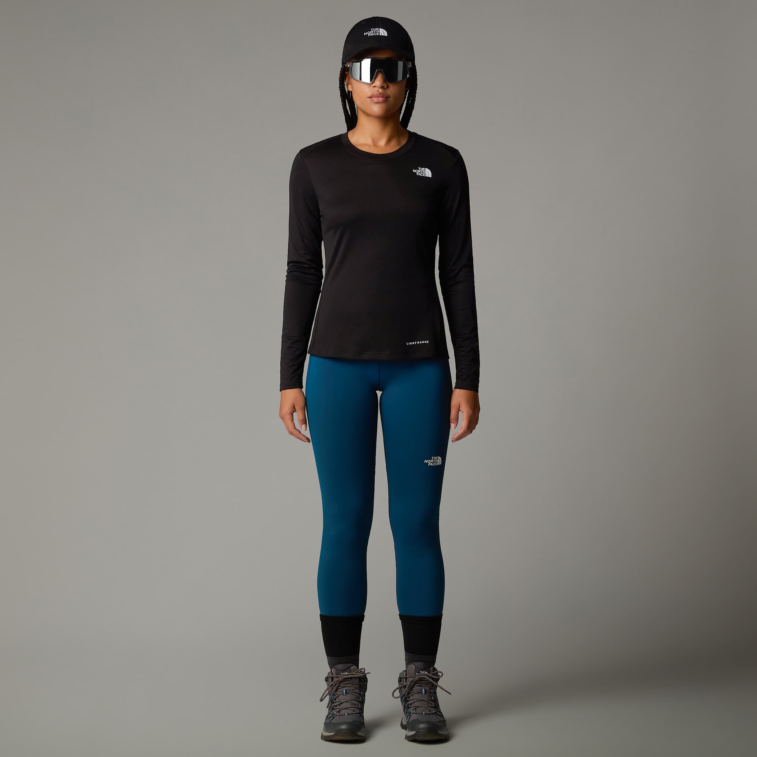 Womens Shadow LongSleeve TShirt TNF ALT5