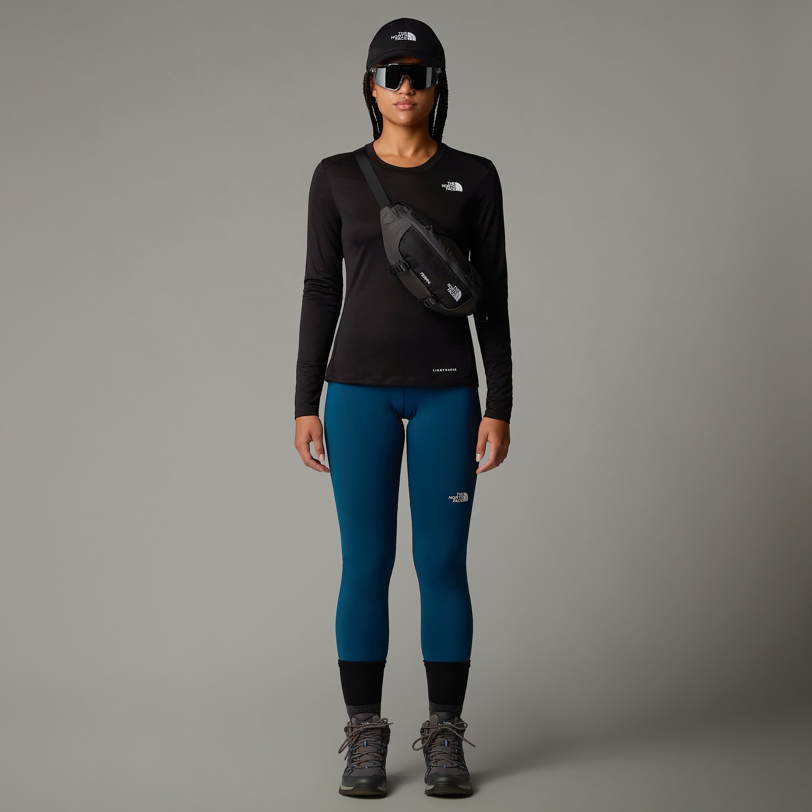 Womens Shadow LongSleeve TShirt TNF ALT7