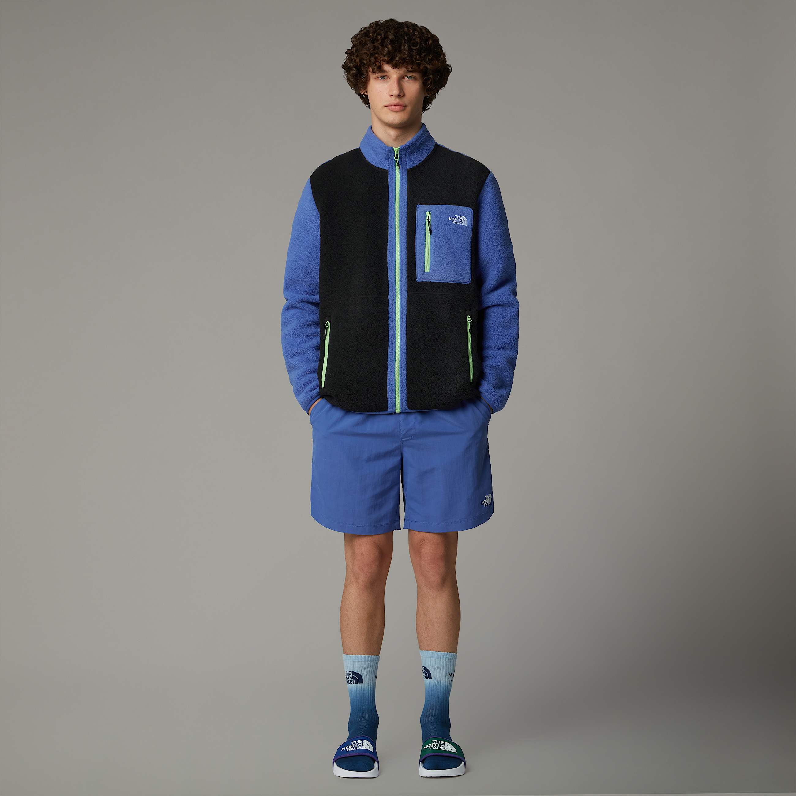 Mens Yumiori FullZip Fleece Jacket TNF ALT5