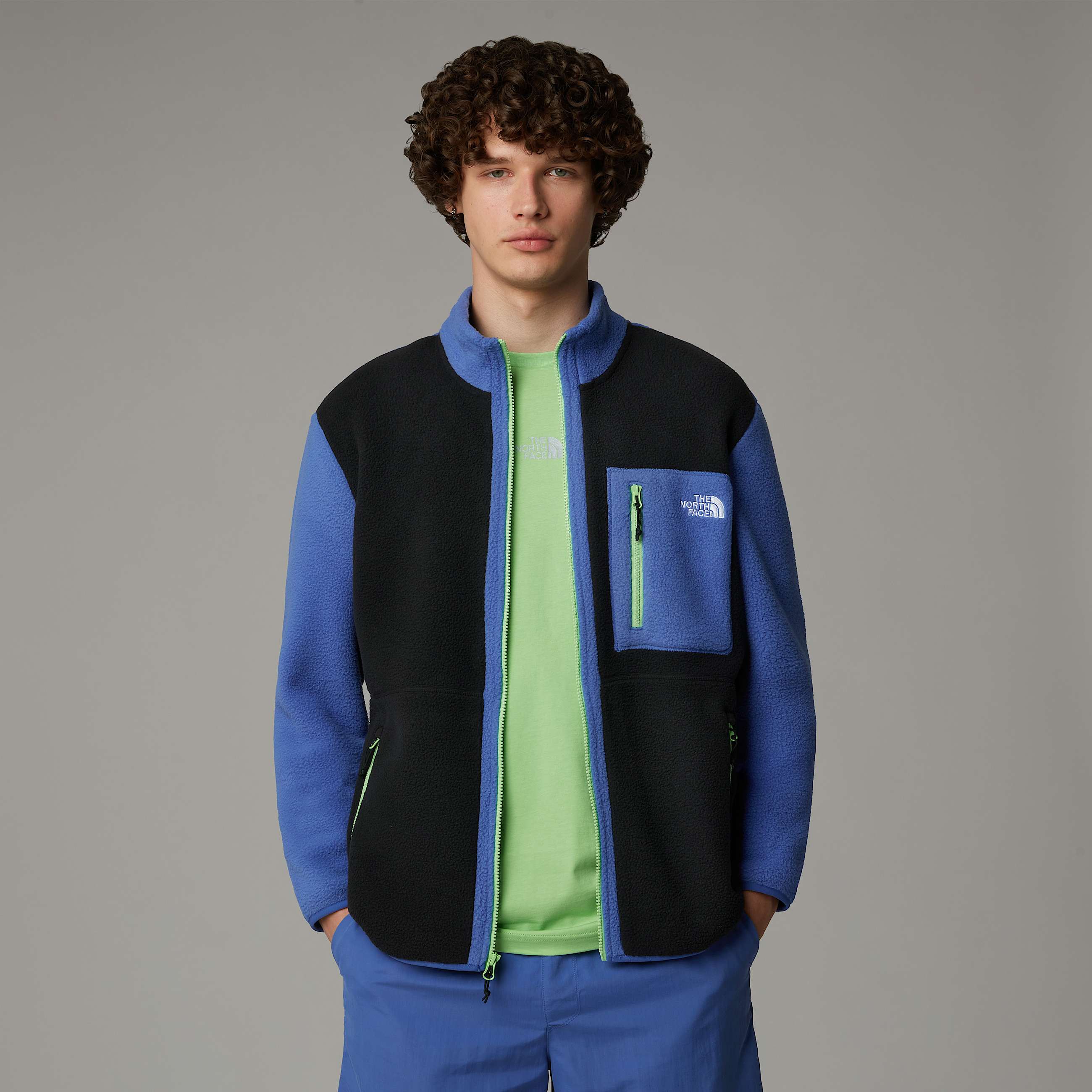 Mens Yumiori FullZip Fleece Jacket TNF ALT7