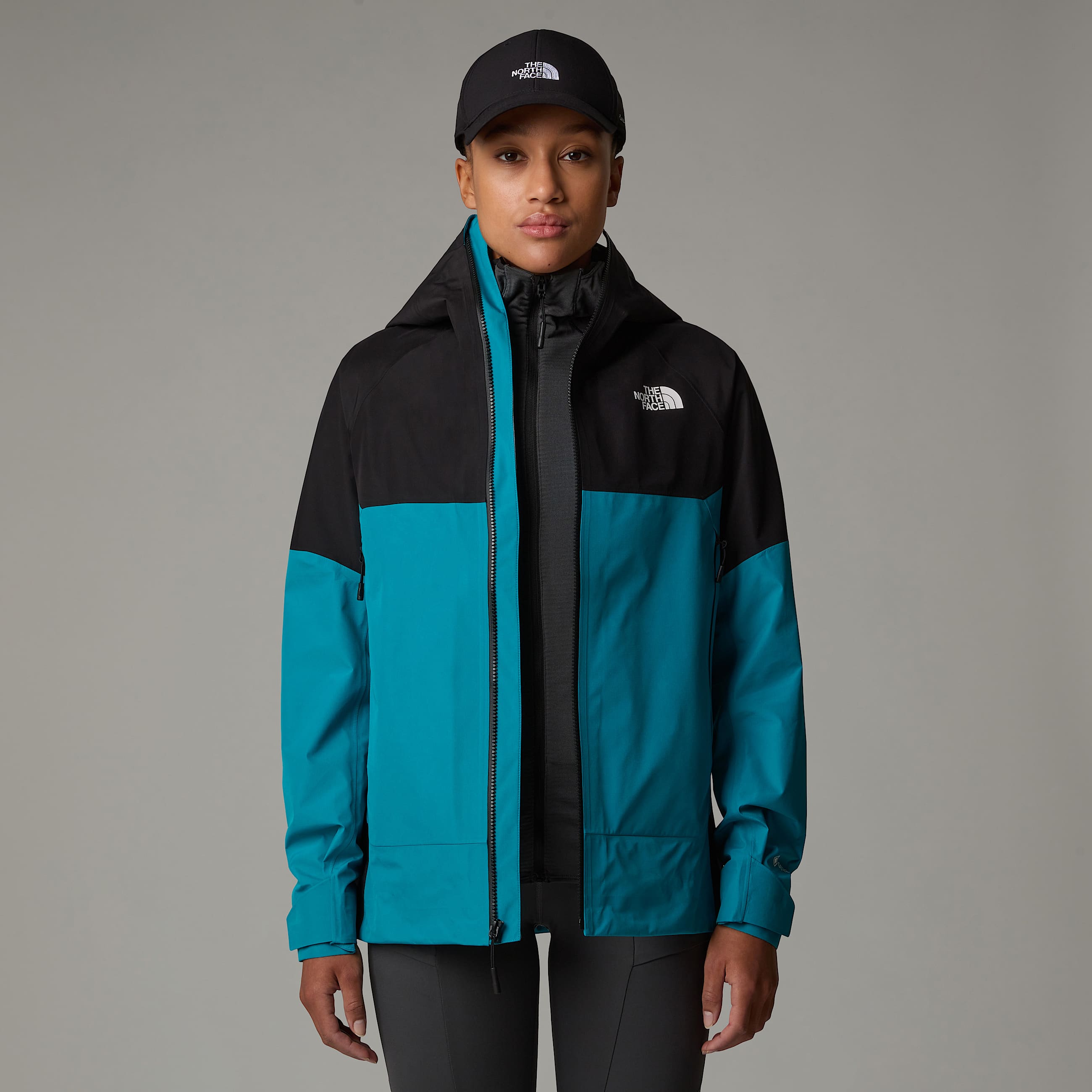 Chaqueta GORETEX 3L Jazzi para mujer TNF Deep TealTNF Black ALT7