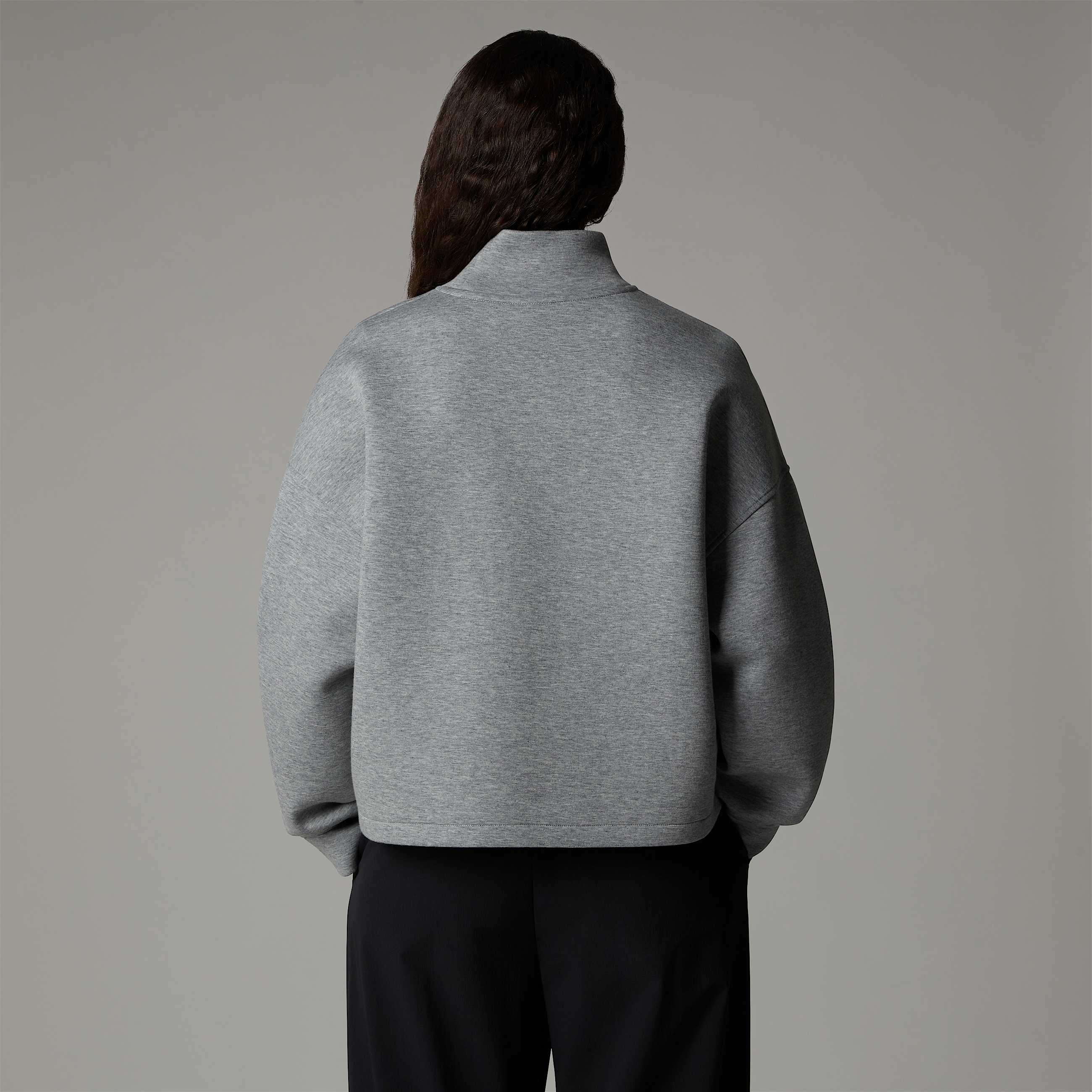 Womens Mock Neck Sweatshirt TNF ALT6