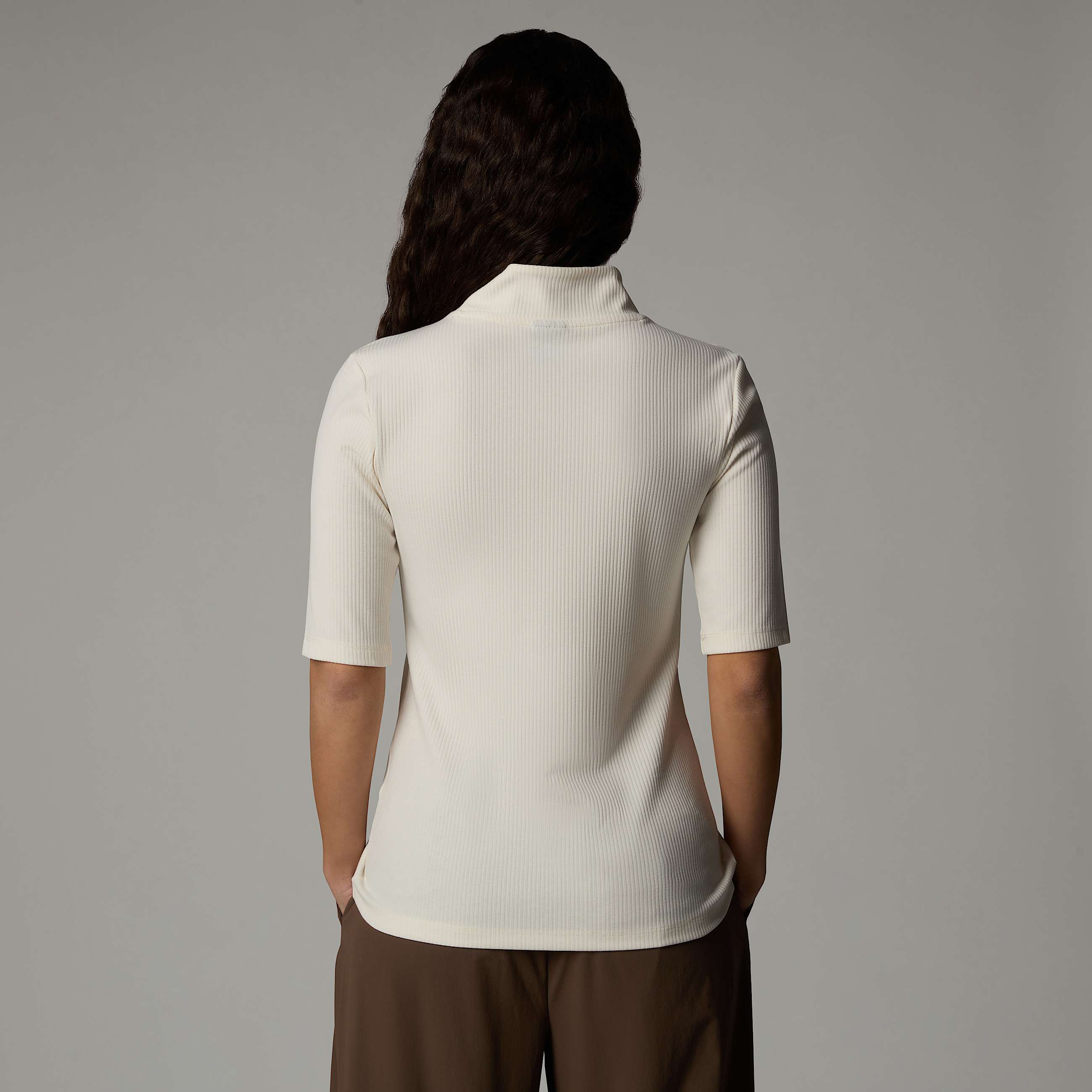 Womens Mock Neck TShirt TNF ALT6