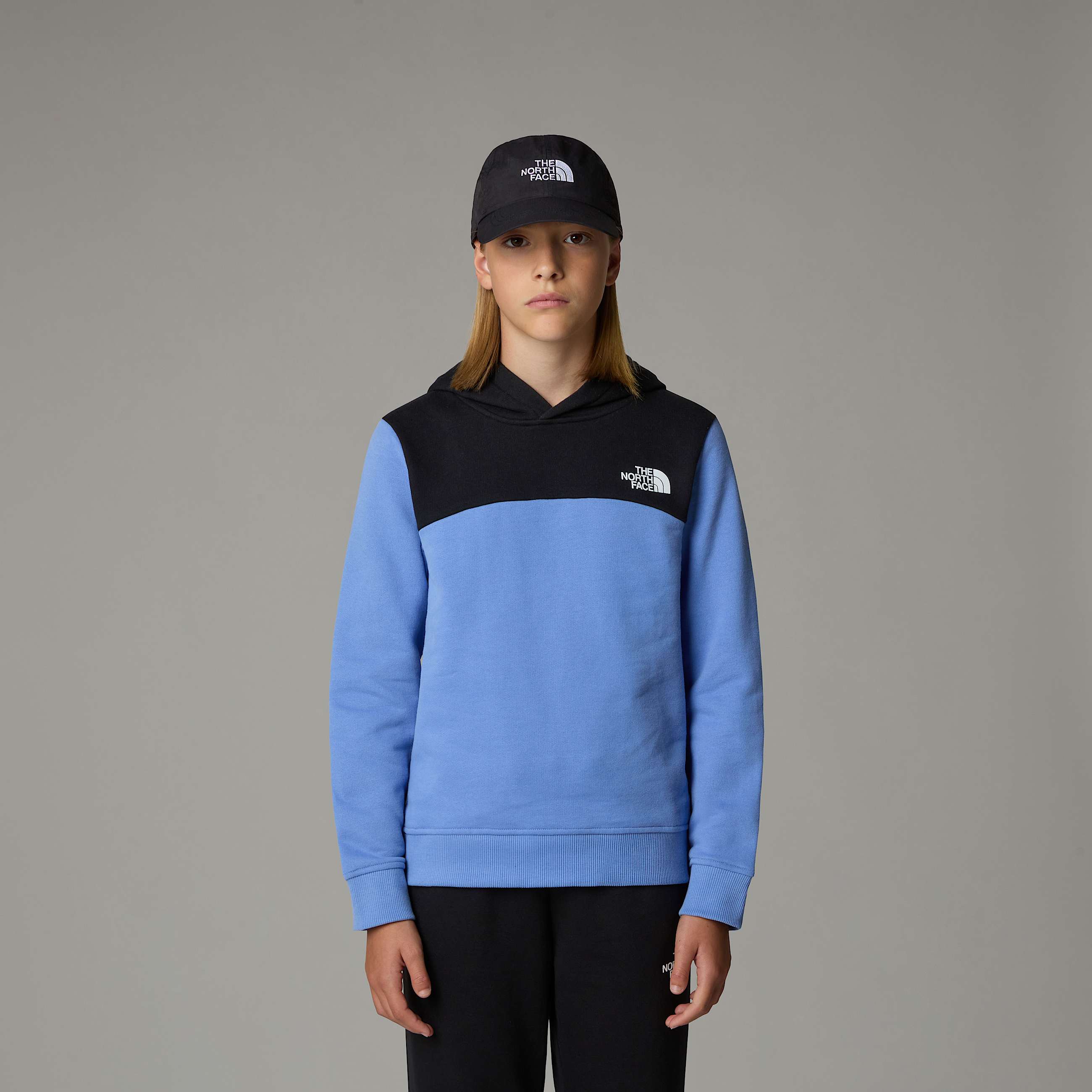 Girls Back Logo Relaxed Hoodie TNF ALT4