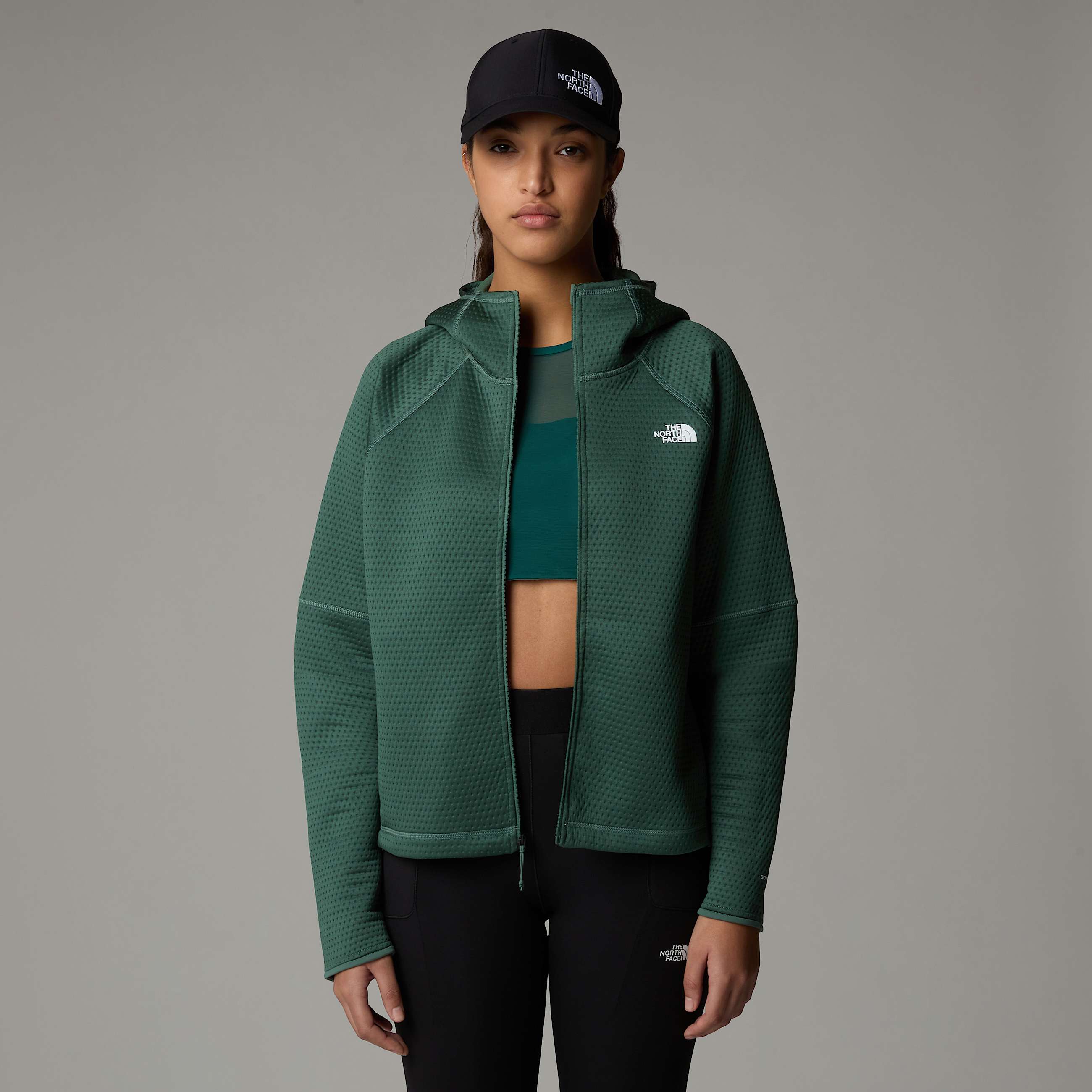 Giacca con cappuccio e cerniera integrale Vertical Thermal da donna TNF ALT7