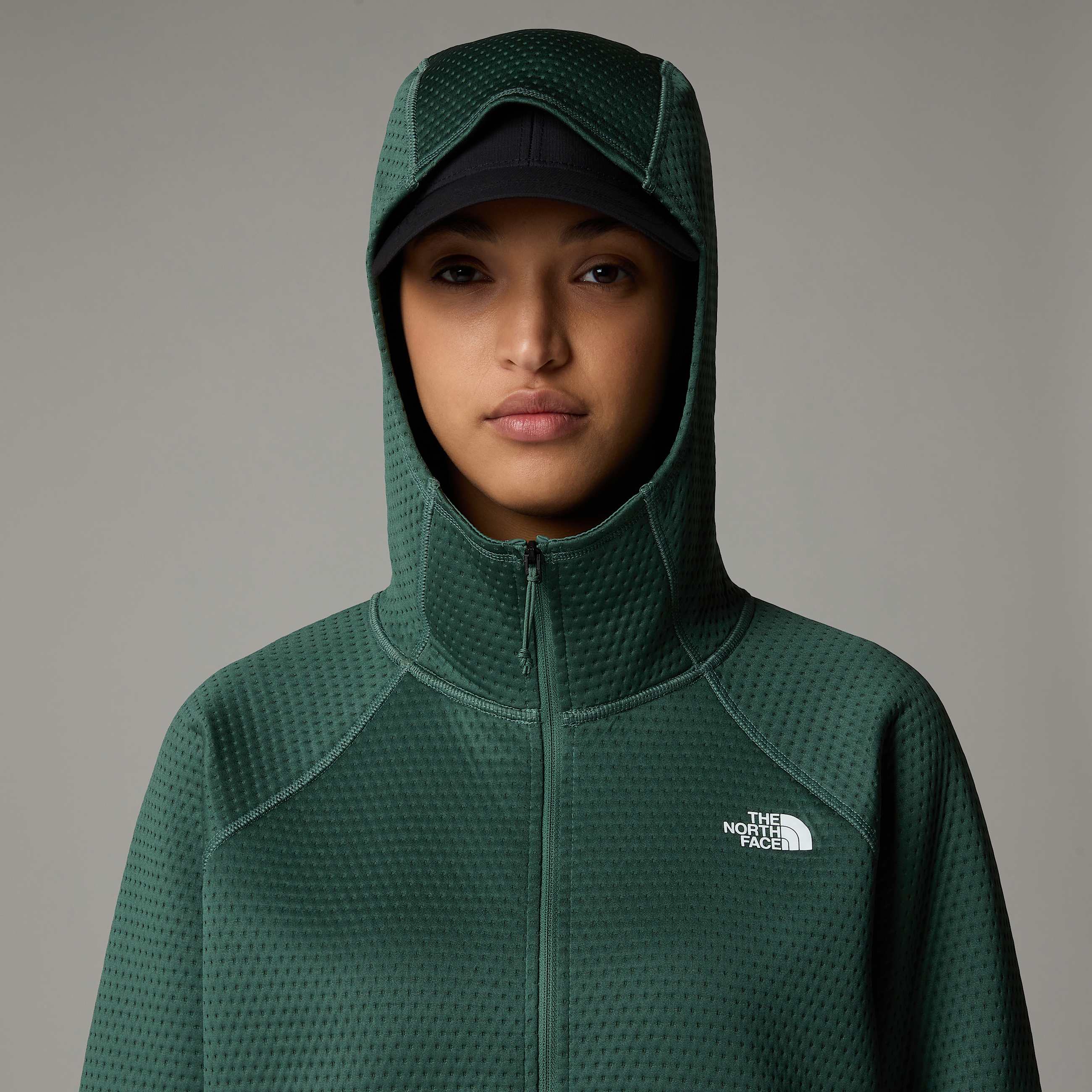 Giacca con cappuccio e cerniera integrale Vertical Thermal da donna TNF ALT8