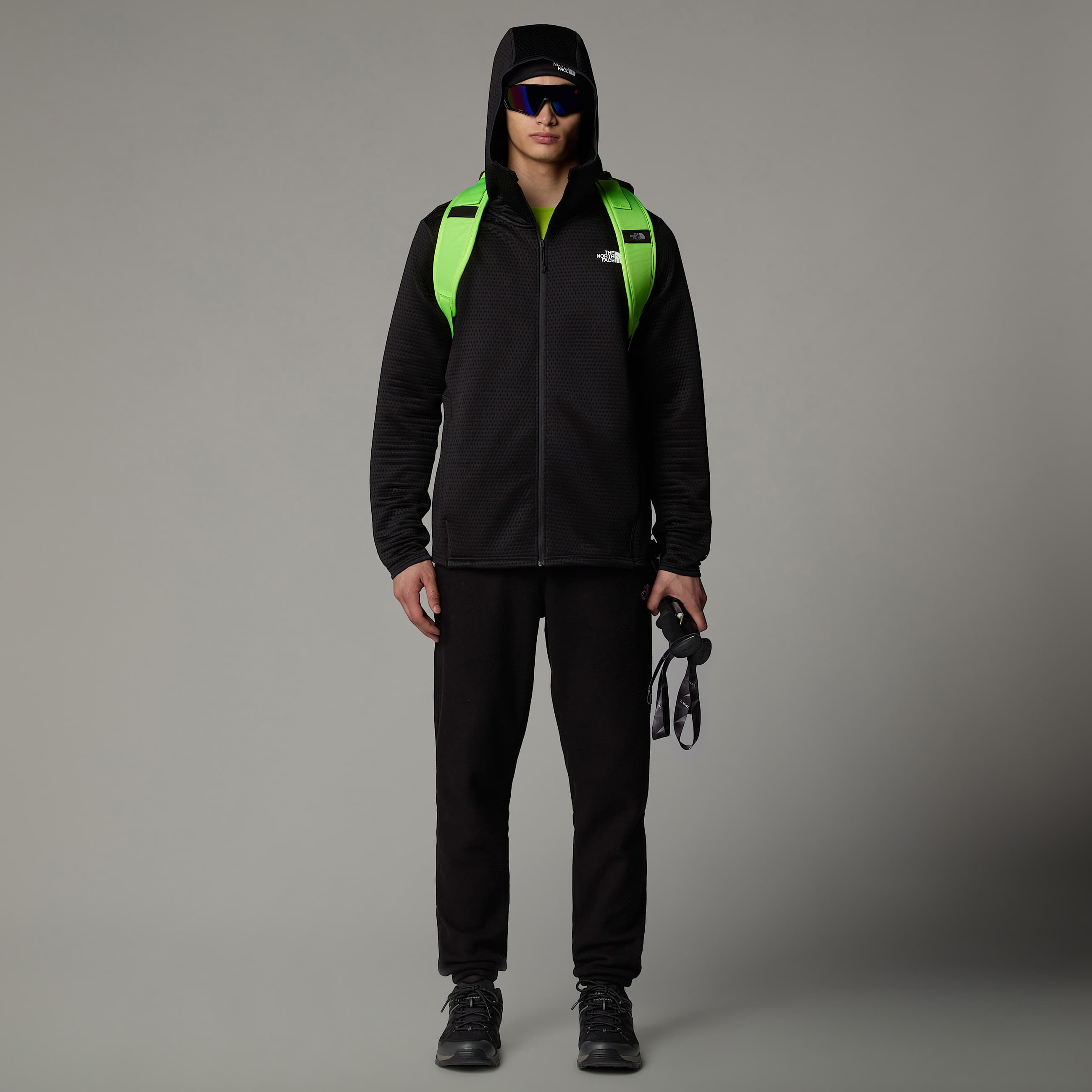 Giacca con cappuccio e cerniera integrale Vertical Thermal da uomo TNF ALT8