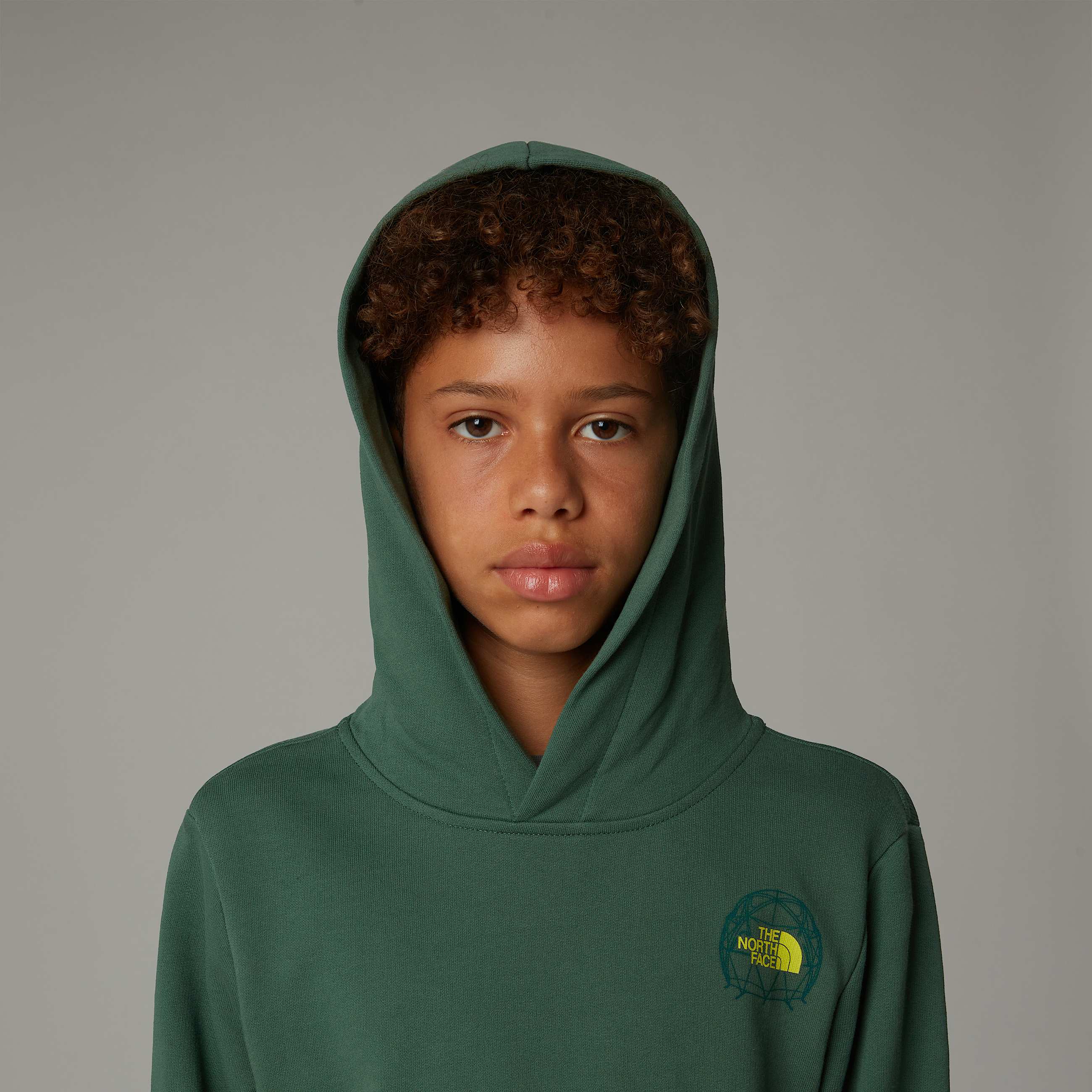 Felpa con cappuccio Relaxed Graphic da ragazzo TNF ALT7