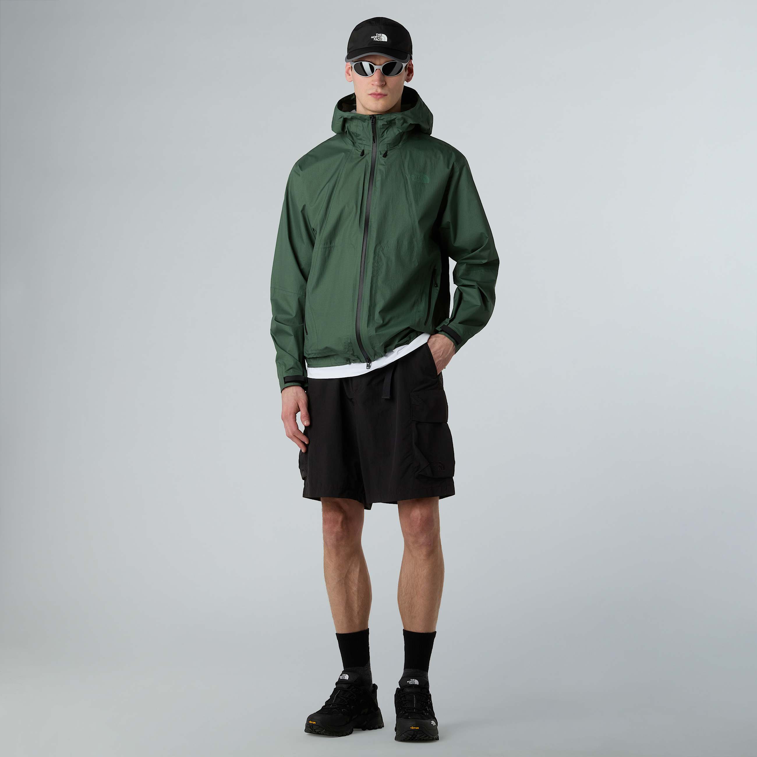 Klein verpackbare Regenjacke fr Herren TNF ALT5