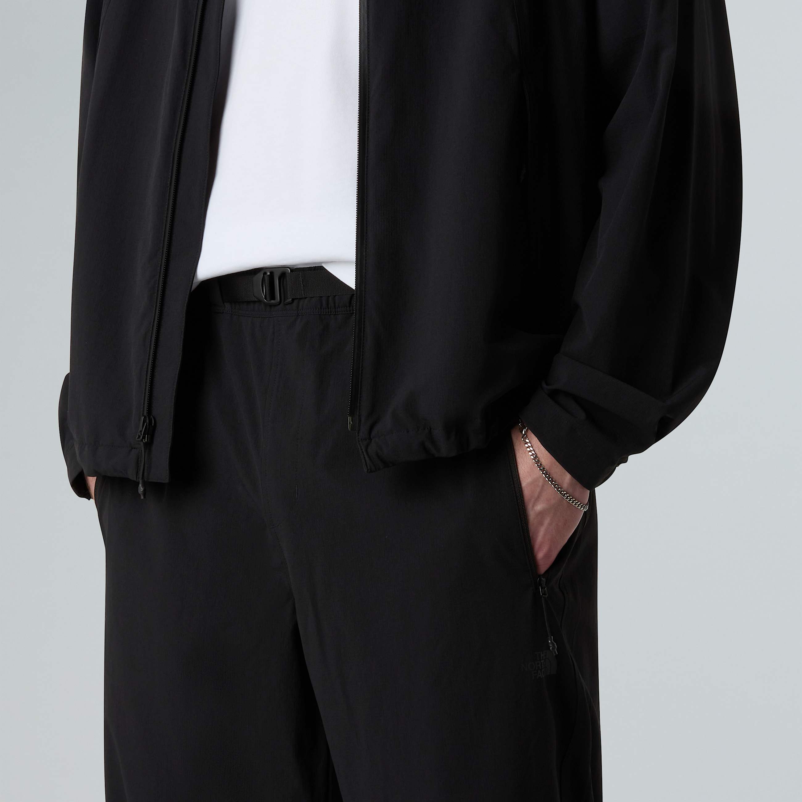 Pantaloni antivento North Dome larghi da uomo TNF ALT8