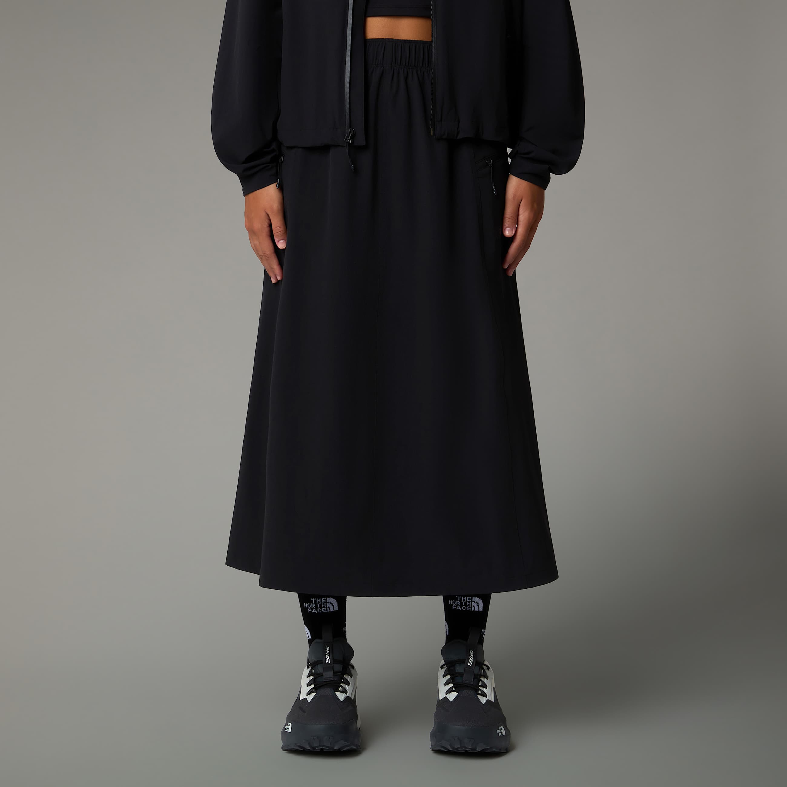 North Dome Wind Skirt W TNF ALT4