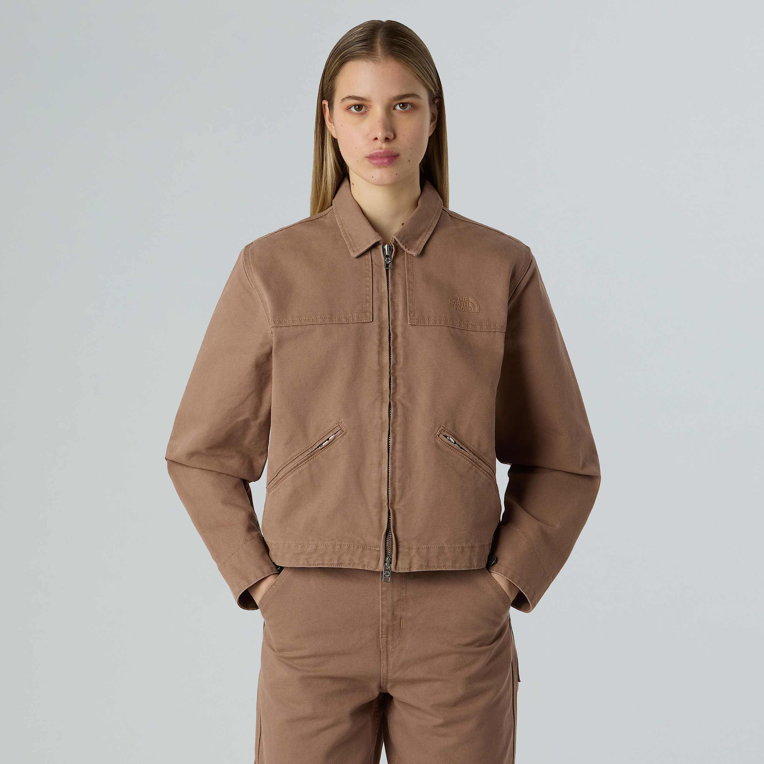 Cedar Canvas Work Jacket W TNF ALT4