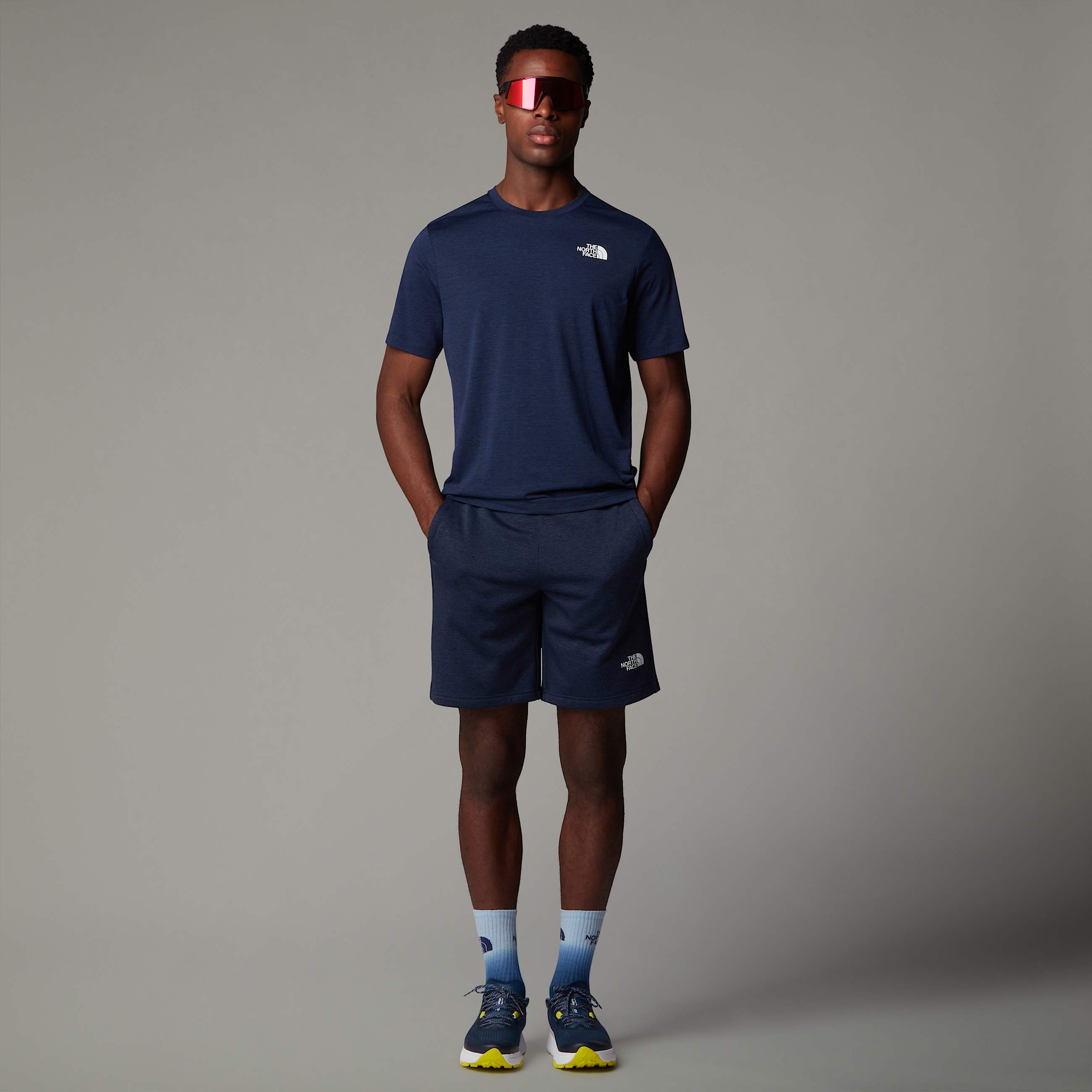 Mens Reaxion Fleece Shorts TNF ALT5