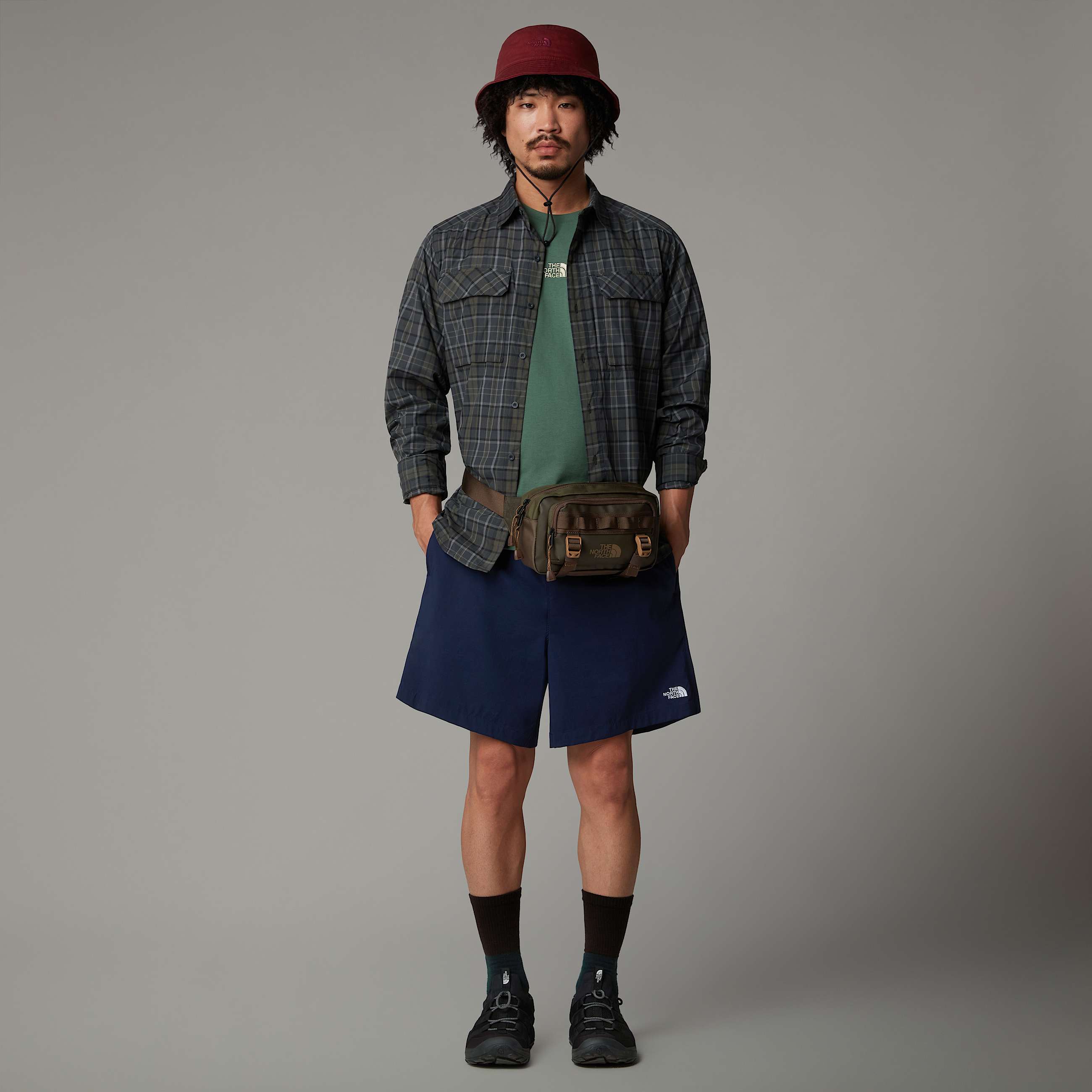 Camicia a quadri Sequoia da uomo TNF ALT5