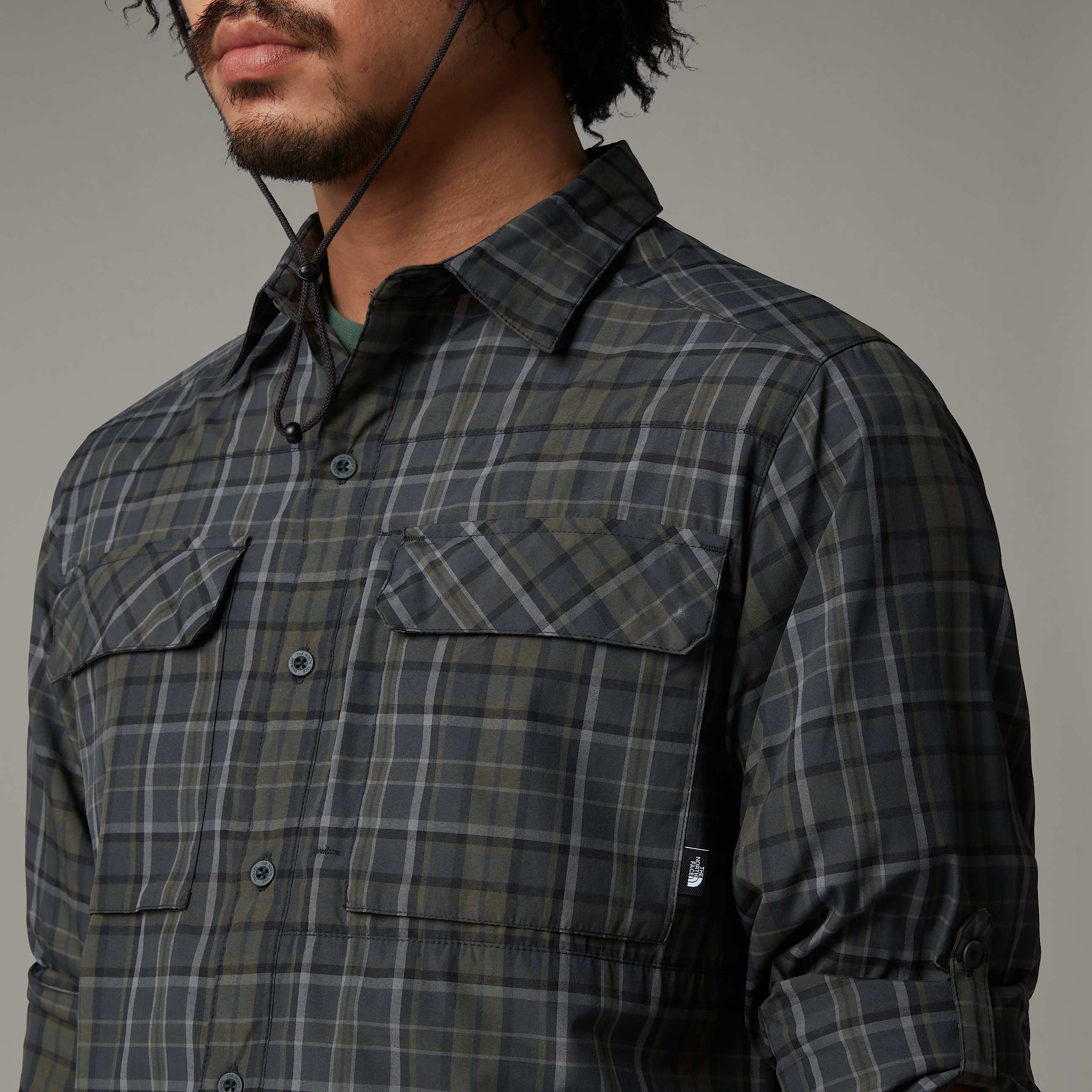 Camicia a quadri Sequoia da uomo TNF ALT8