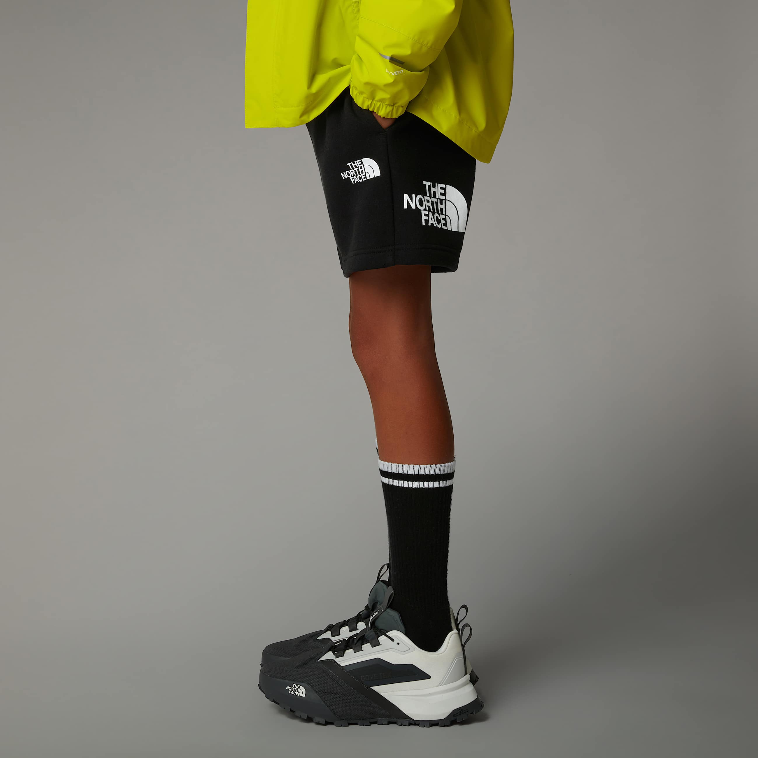 Pantaloncini Cotton Regular da ragazzo TNF ALT6