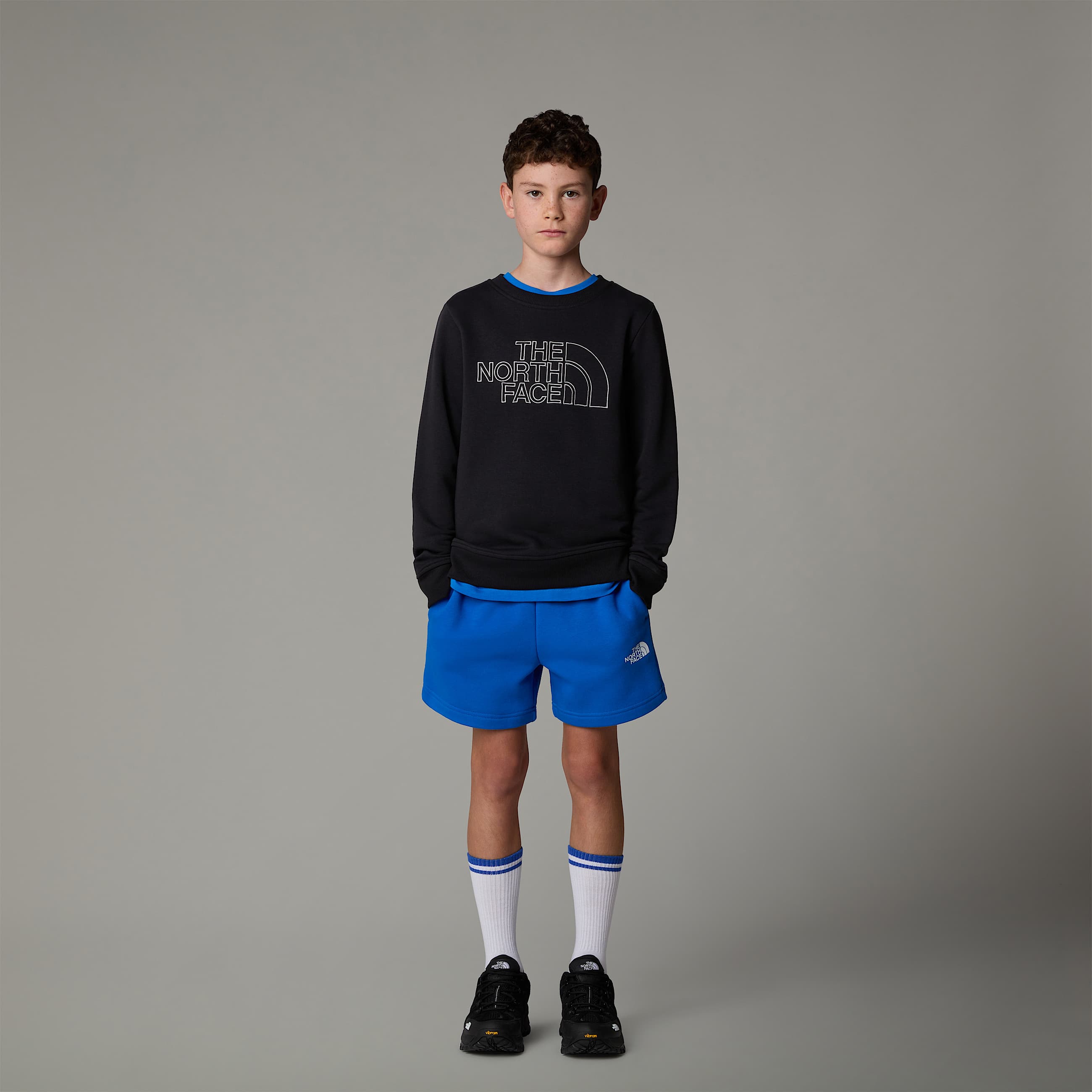 Regulr geschnittene BaumwollShorts fr Jungen TNF ALT5