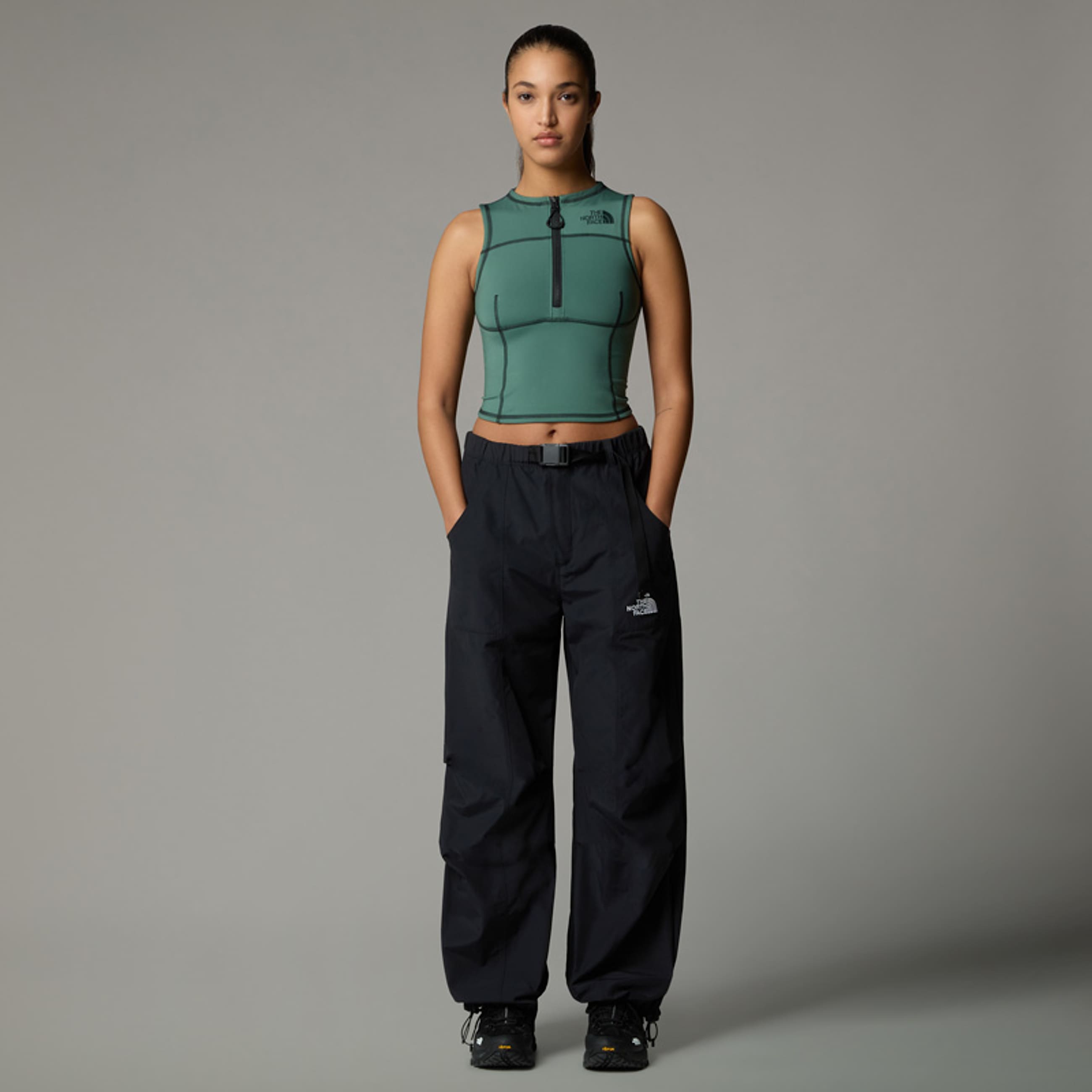 Womens NSE Loose Belted Trousers TNF ALT5