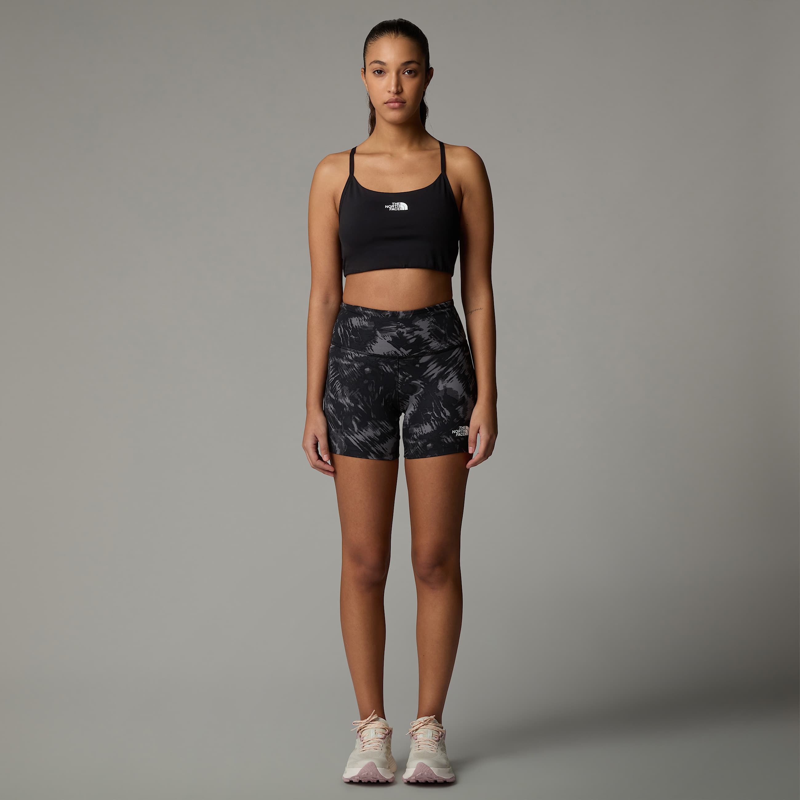 Flex Tight Shorts 13cm mit Aufdruck fr Damen TNF ALT5