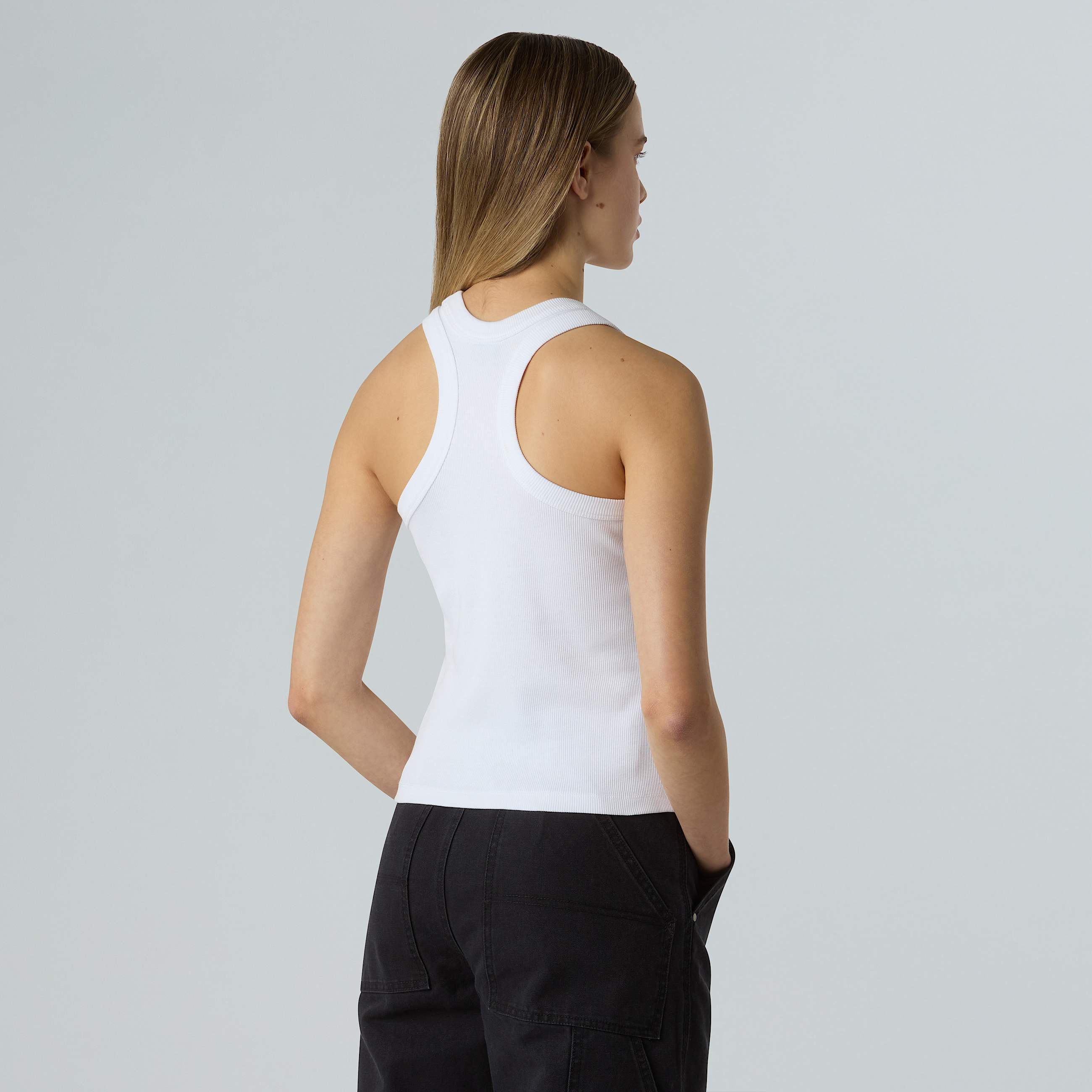 Canotta Slim Rib da donna TNF ALT6