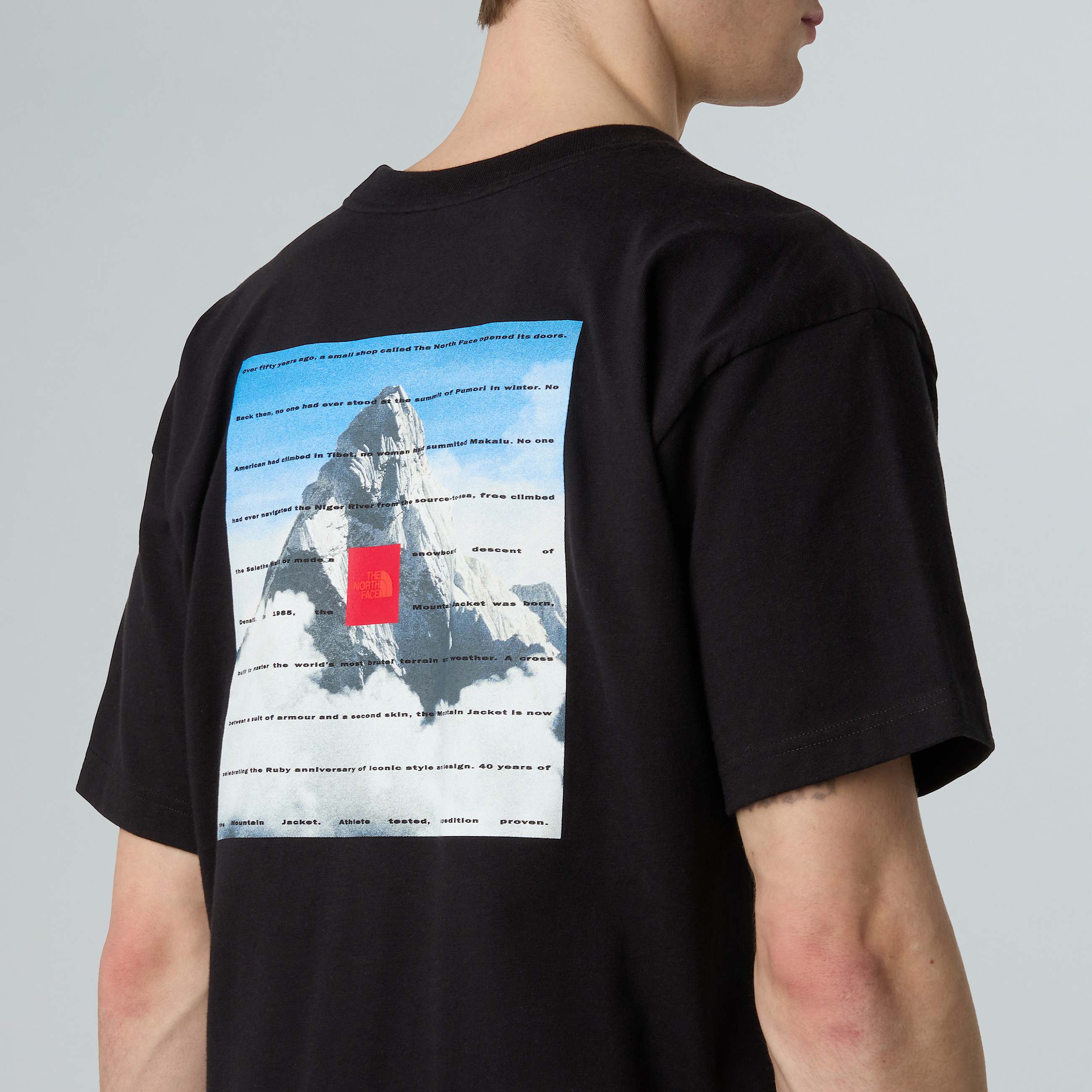 Tshirt Mountain Jacket 40th Anniversary Heavyweight para homem TNF ALT8