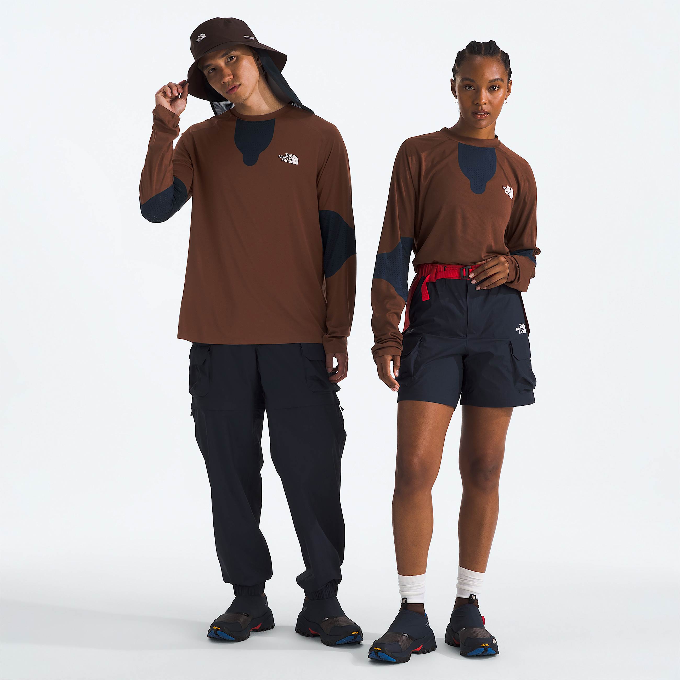 The North Face X Undercover Soukuu Hike Perforated LongSleeve Top TNF ALT4