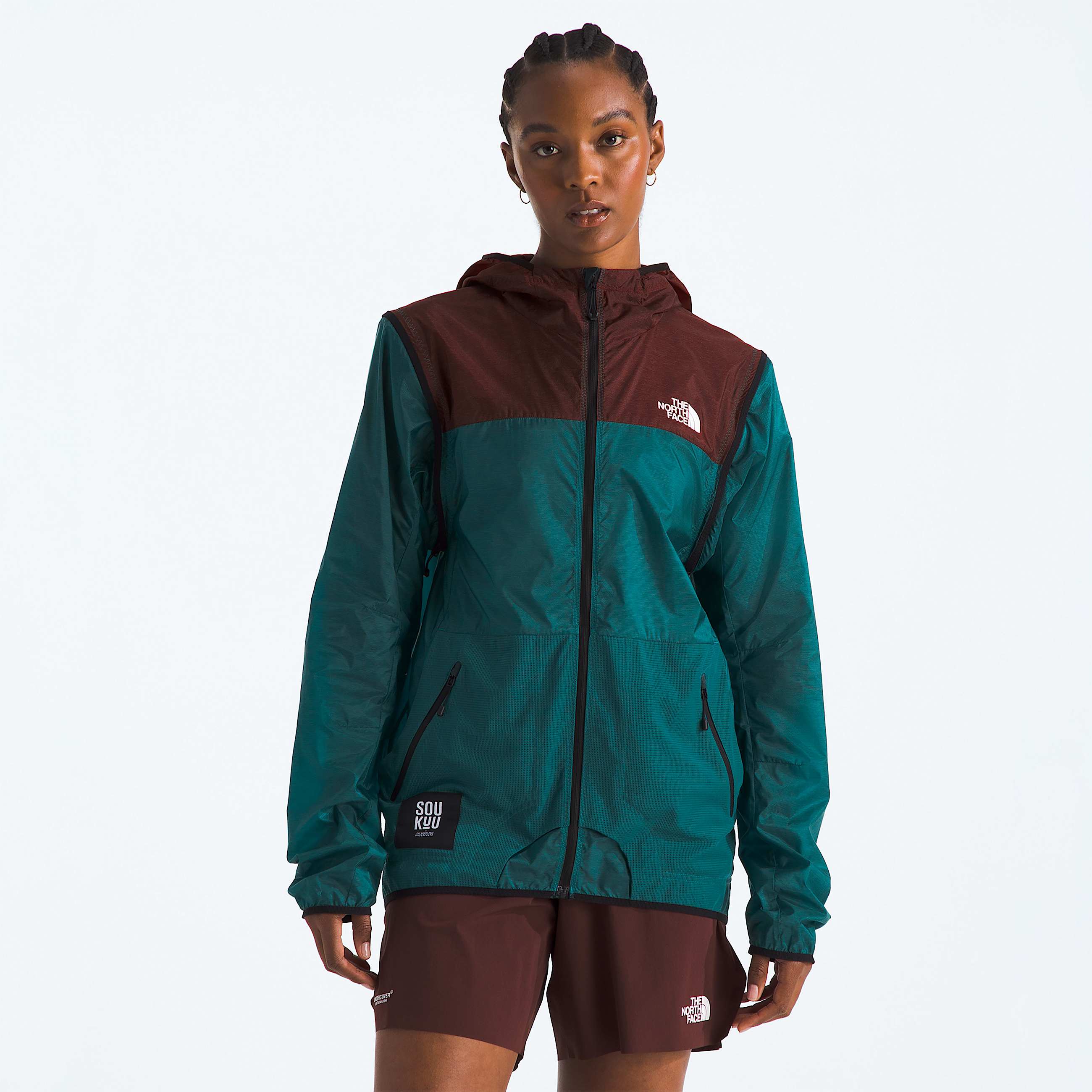 Afritsbare The North Face X Undercover Soukuuwindjas voor trailrunnen TNF ALT5