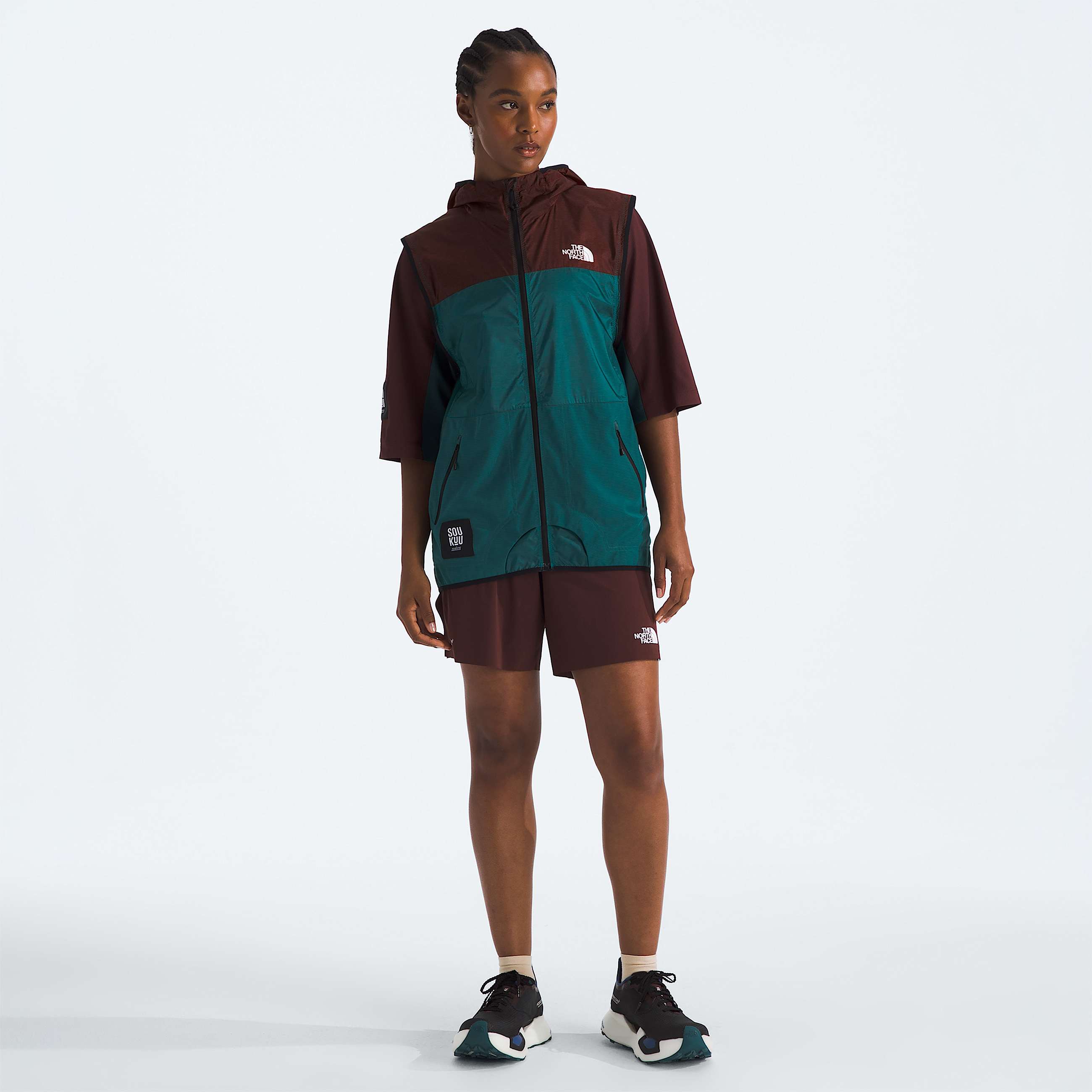 Afritsbare The North Face X Undercover Soukuuwindjas voor trailrunnen TNF ALT6