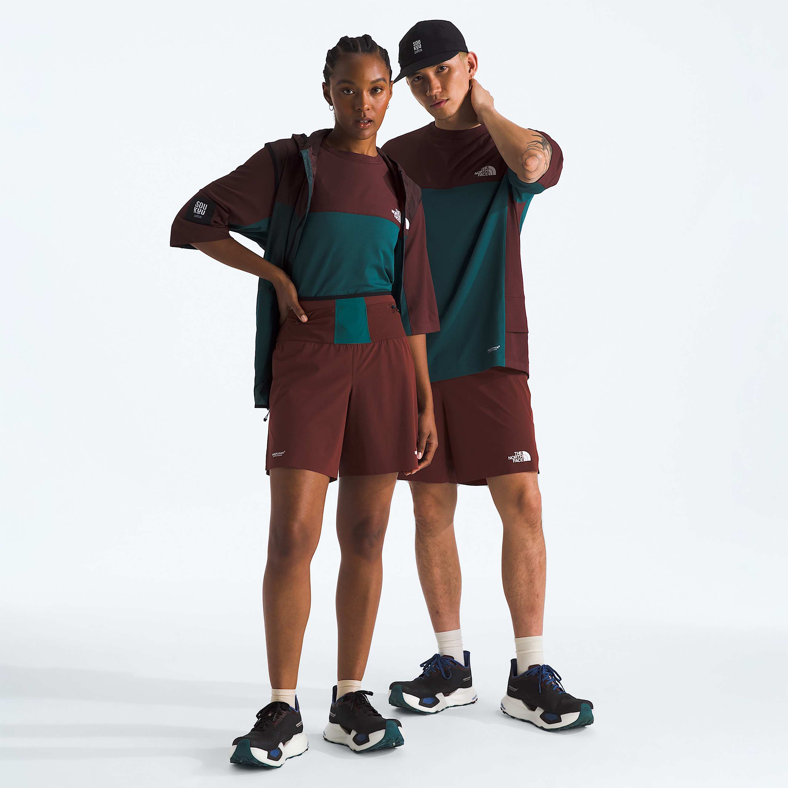 The North Face X Undercover Soukuu Trail Run Utility Shorts TNF ALT4