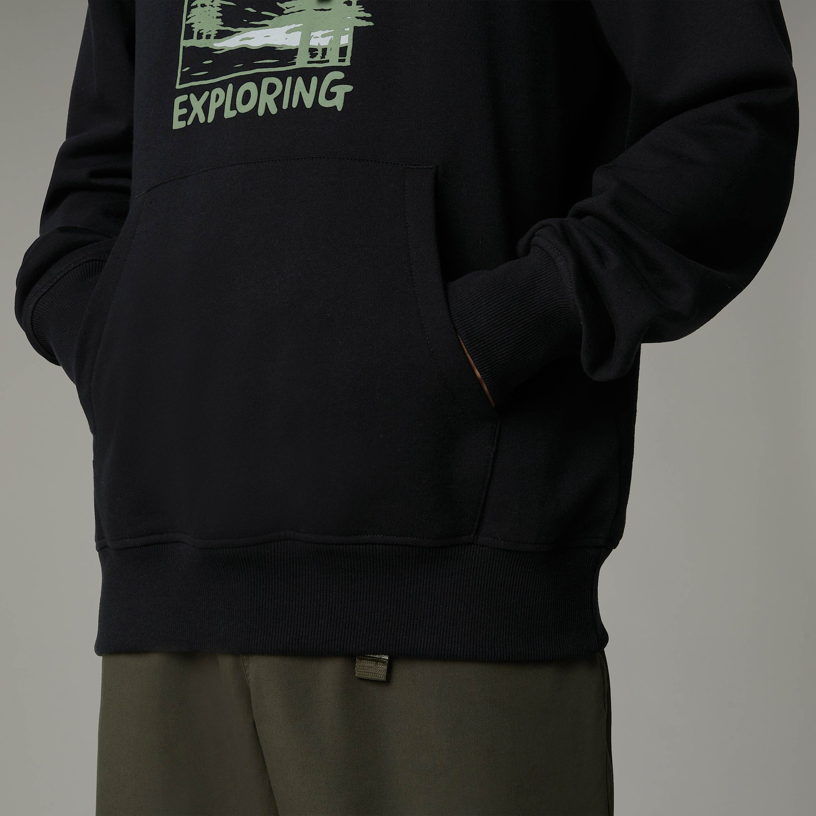 Felpa con cappuccio Outdoor Graphic da uomo TNF ALT8