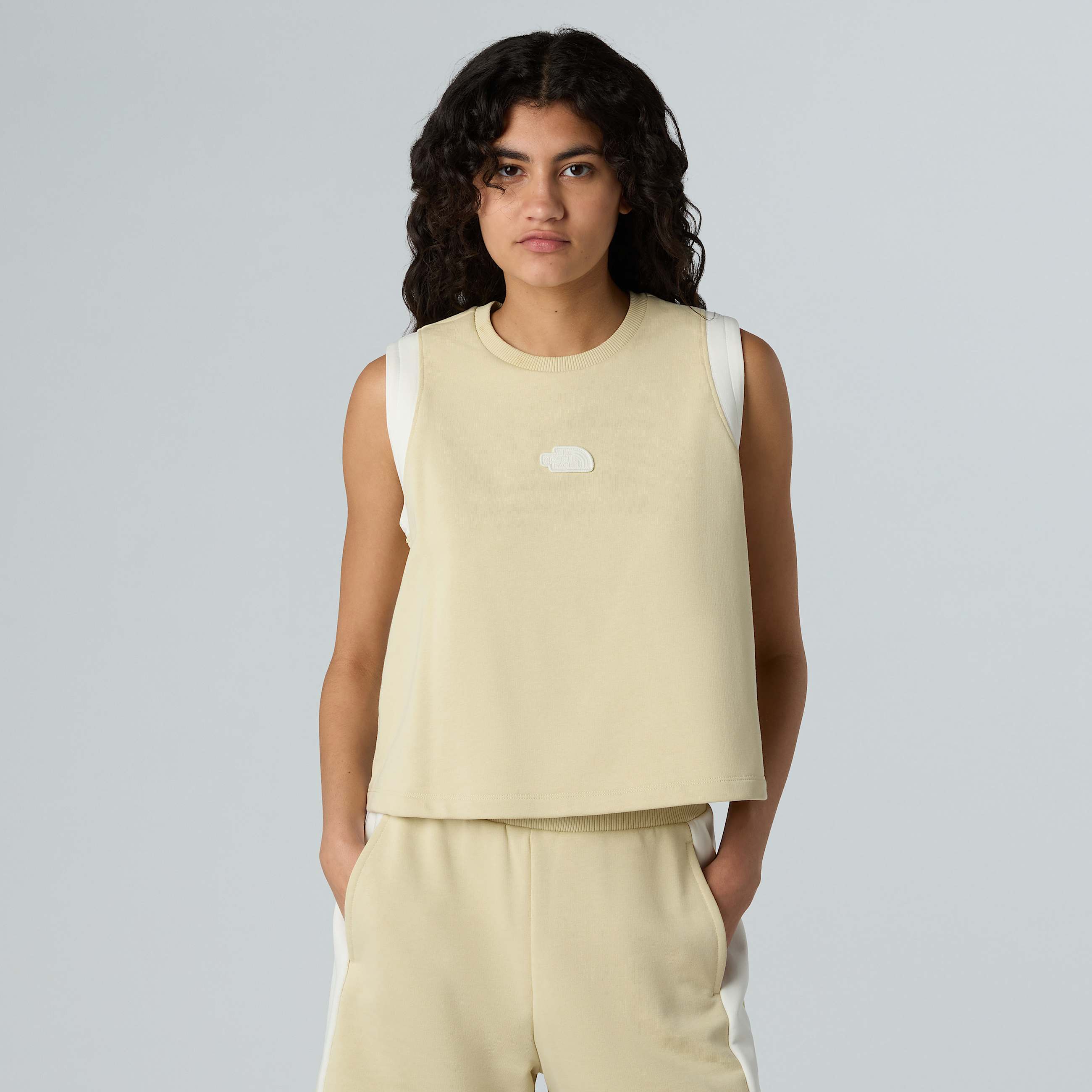 Canotta corta in vita Terry Relaxed da donna TNF ALT4