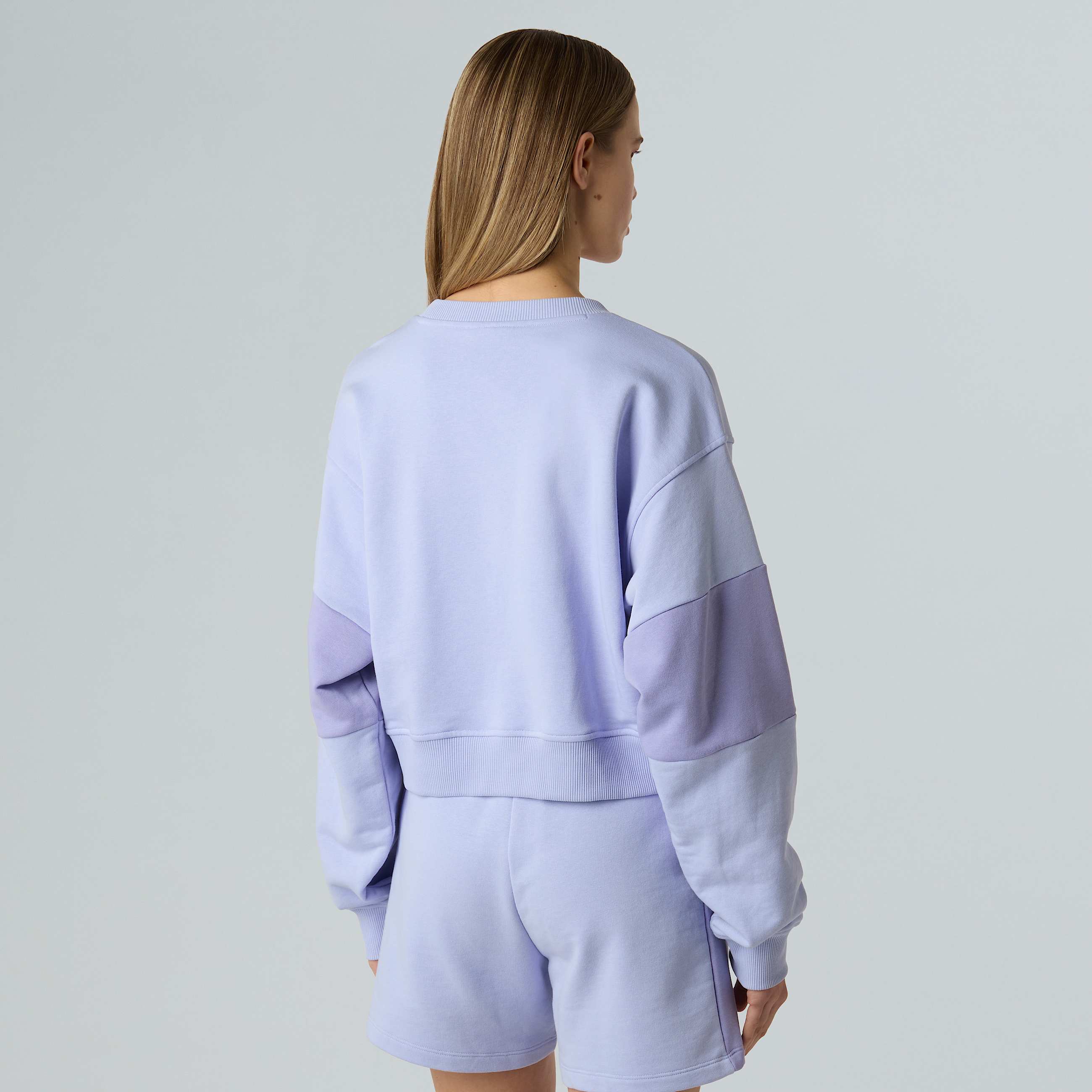 Terry Oversized Cropped Sweatshirt W TNF ALT6